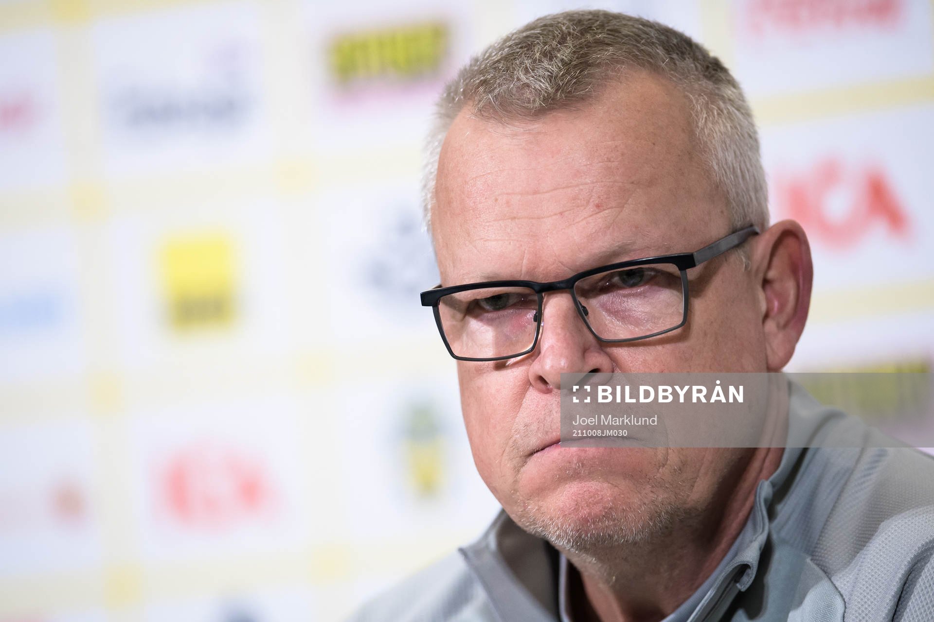 Head coach Janne Andersson of the Swedish national football