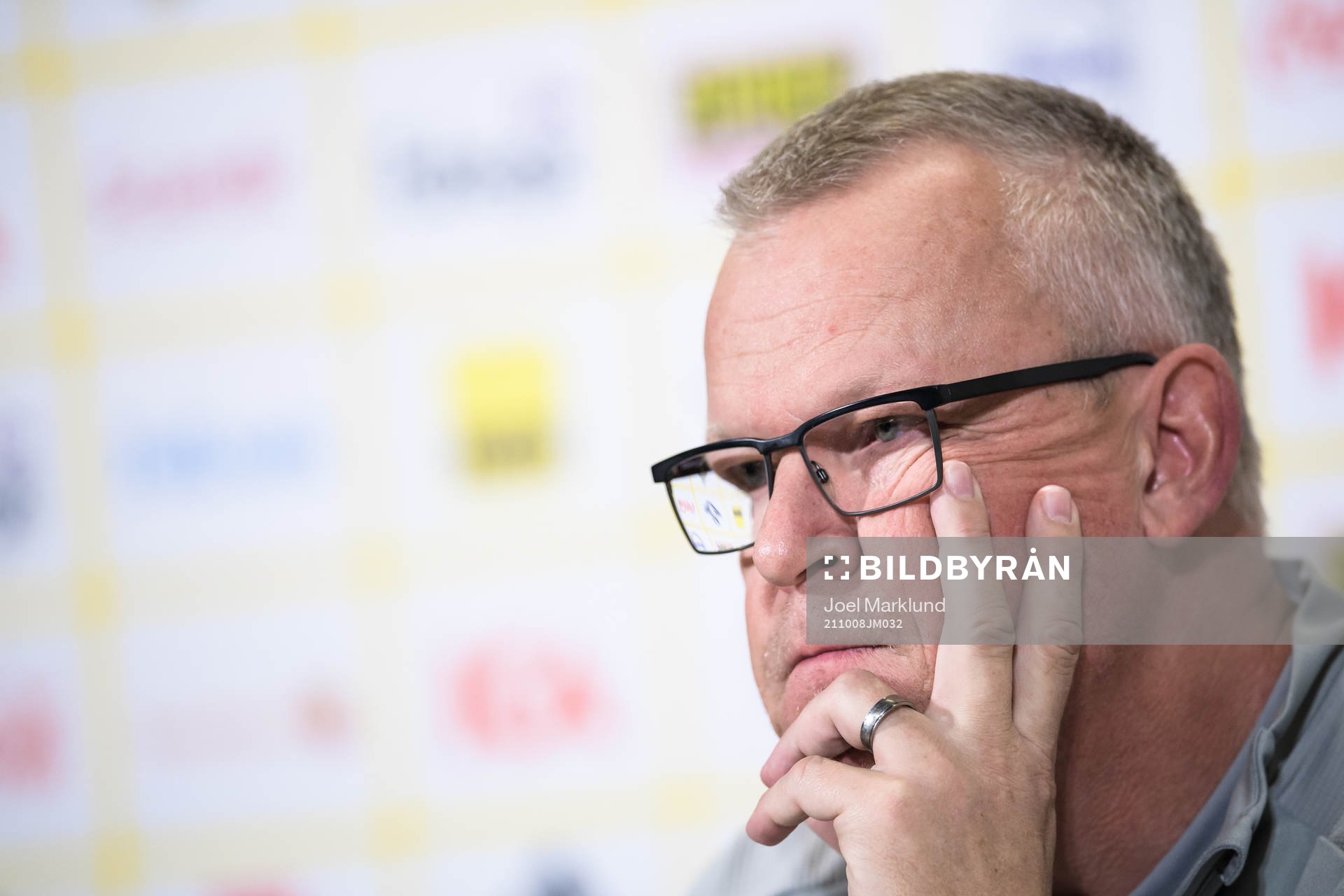 Head coach Janne Andersson of the Swedish national football
