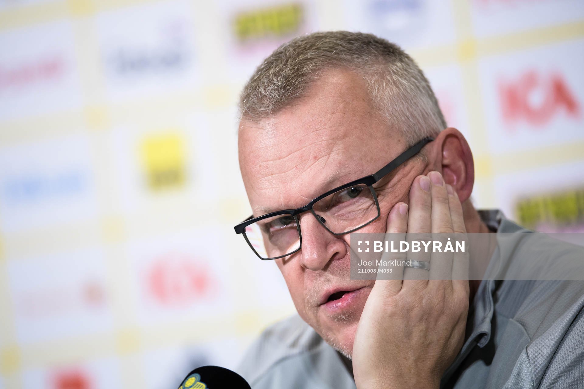 Head coach Janne Andersson of the Swedish national football