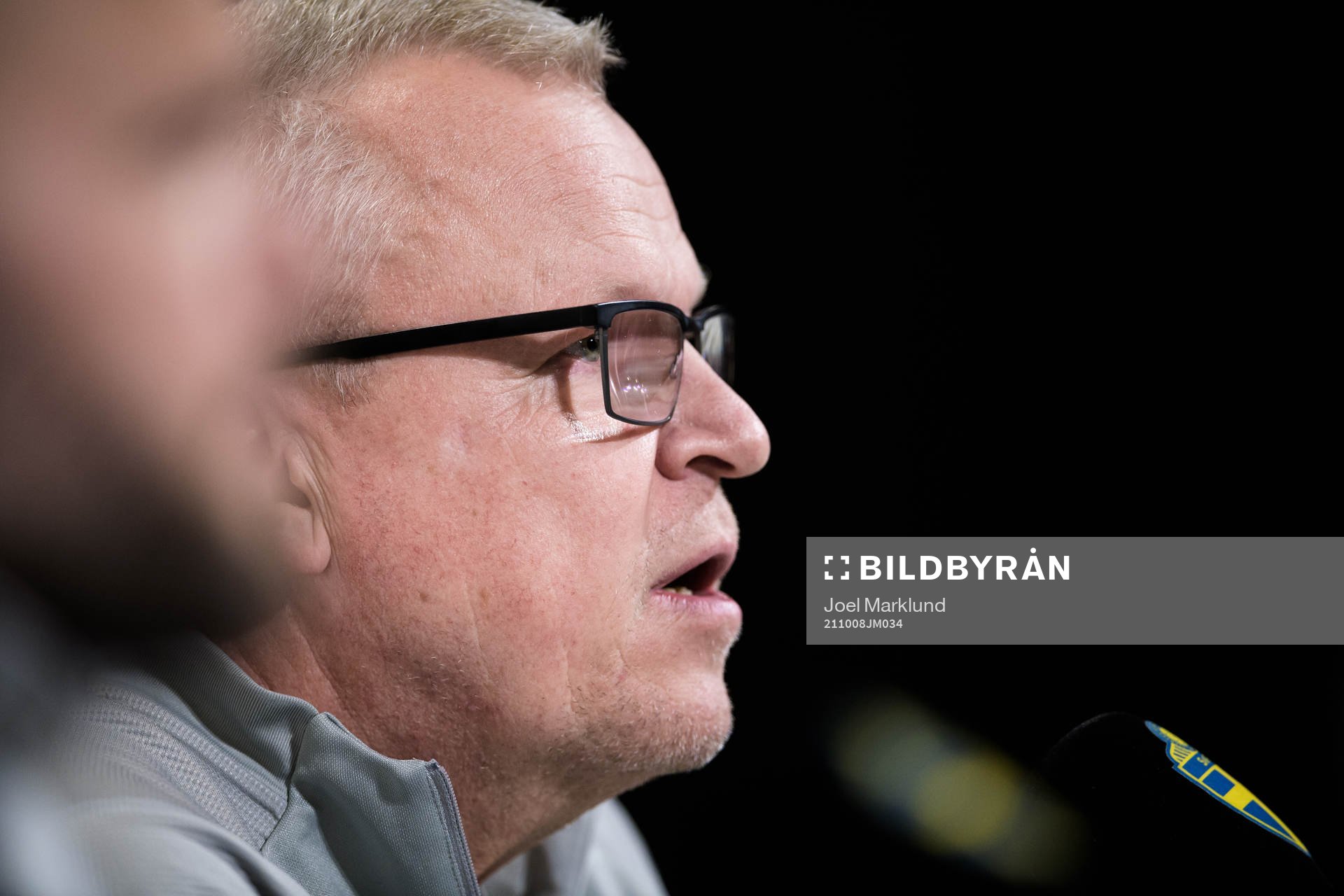 Head coach Janne Andersson of the Swedish national football
