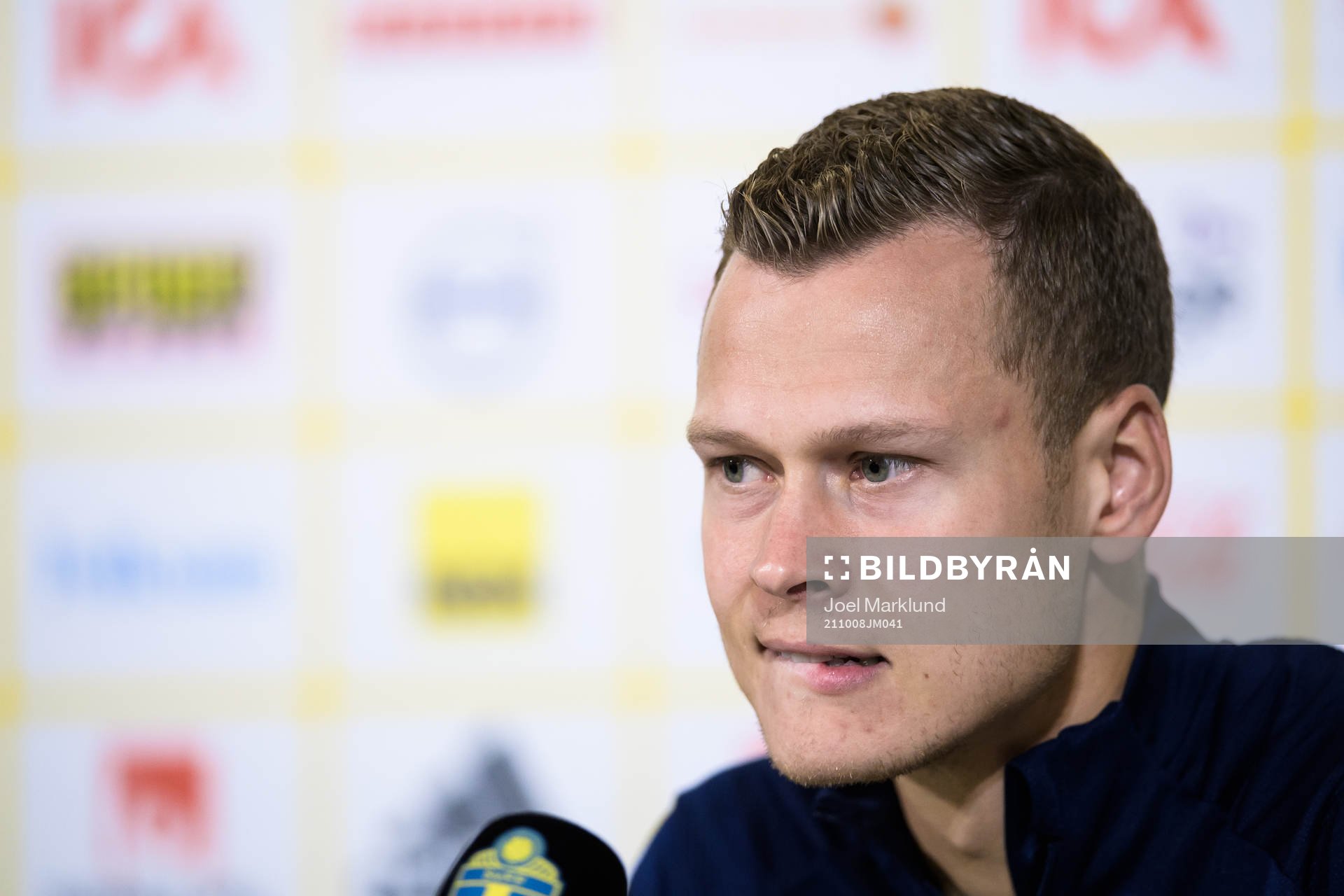 Viktor Claesson of the Swedish national football team