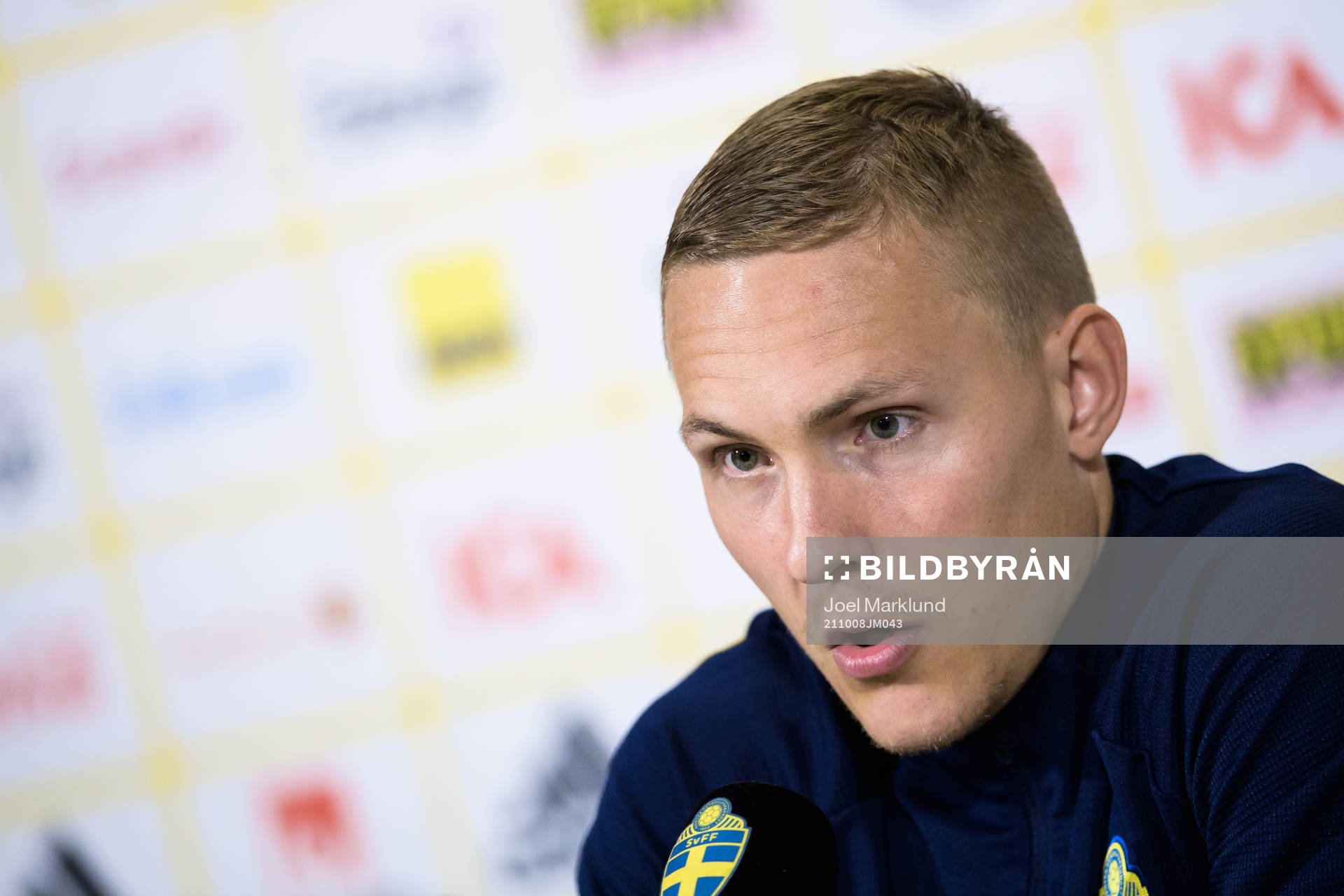 Ludwig Augustinsson of the Swedish national football team