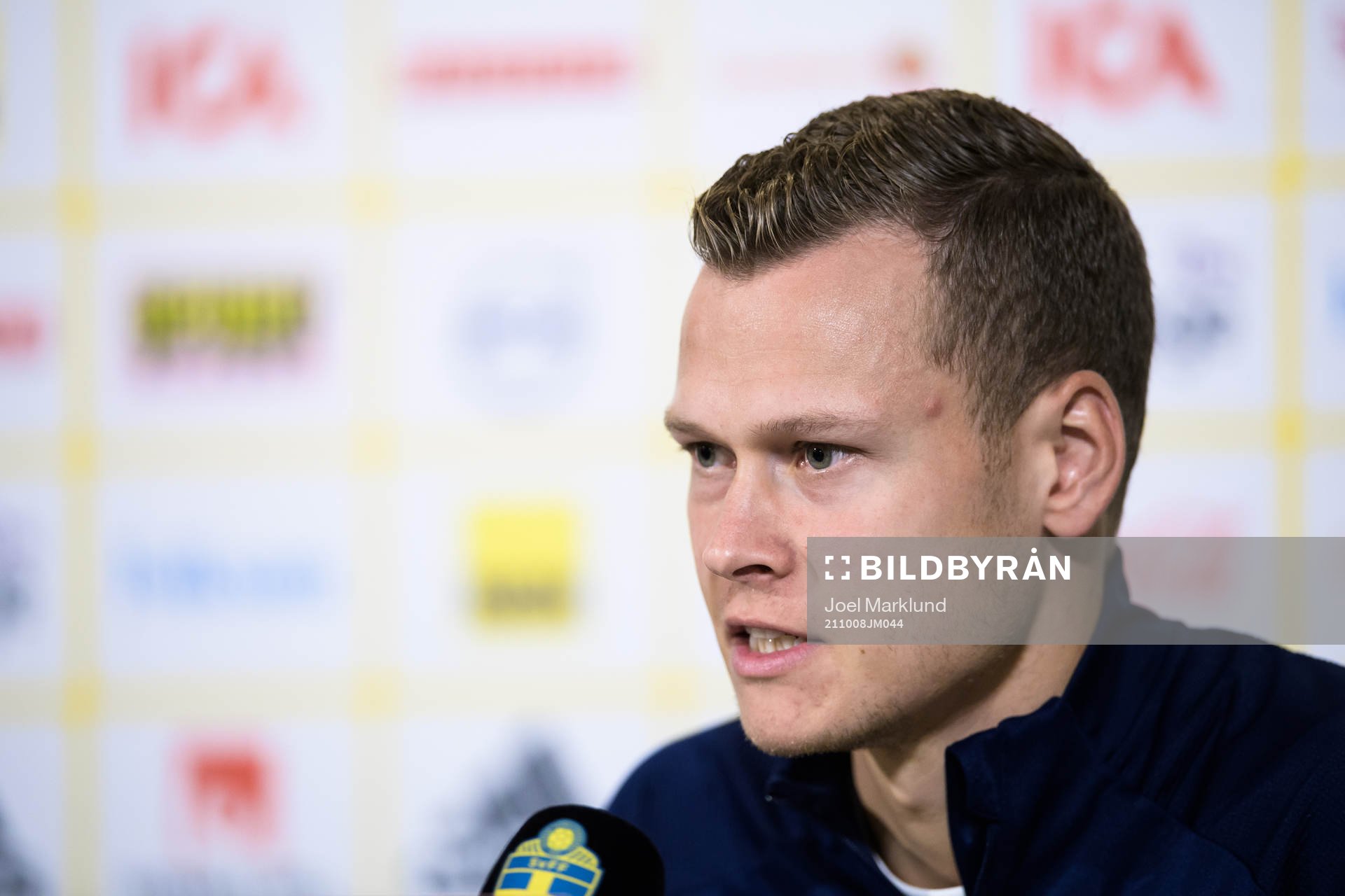 Viktor Claesson of the Swedish national football team