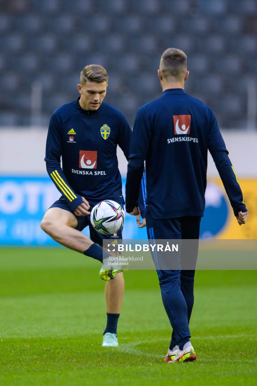 Viktor Gyökeres of the Swedish national football team