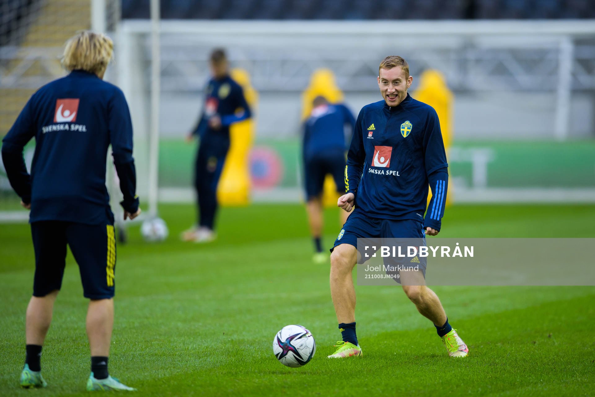 Dejan Kulusevski of the Swedish national football team