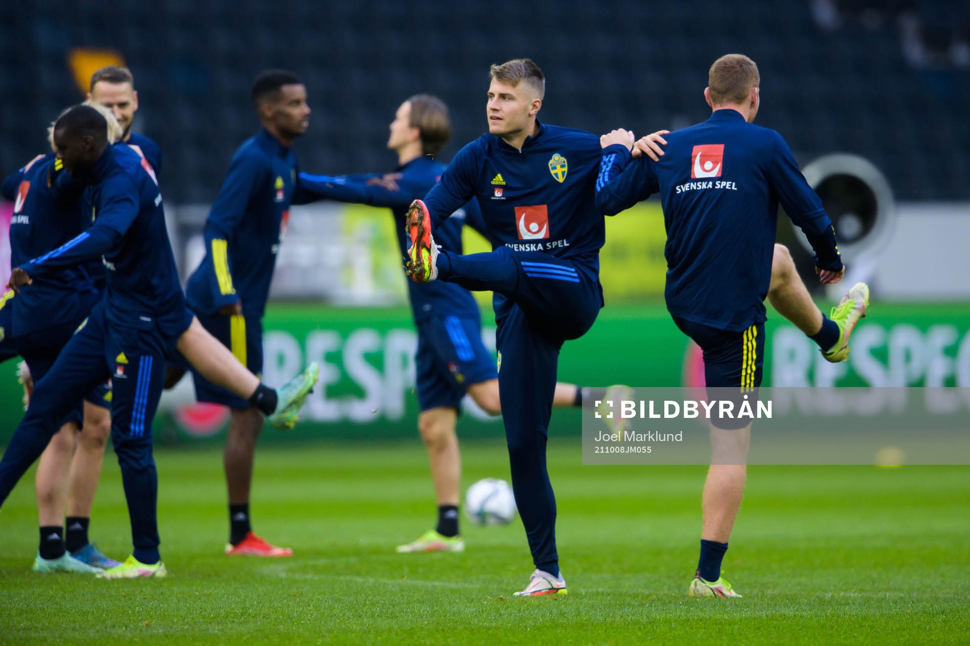 Mattias Svanberg of the Swedish national football team