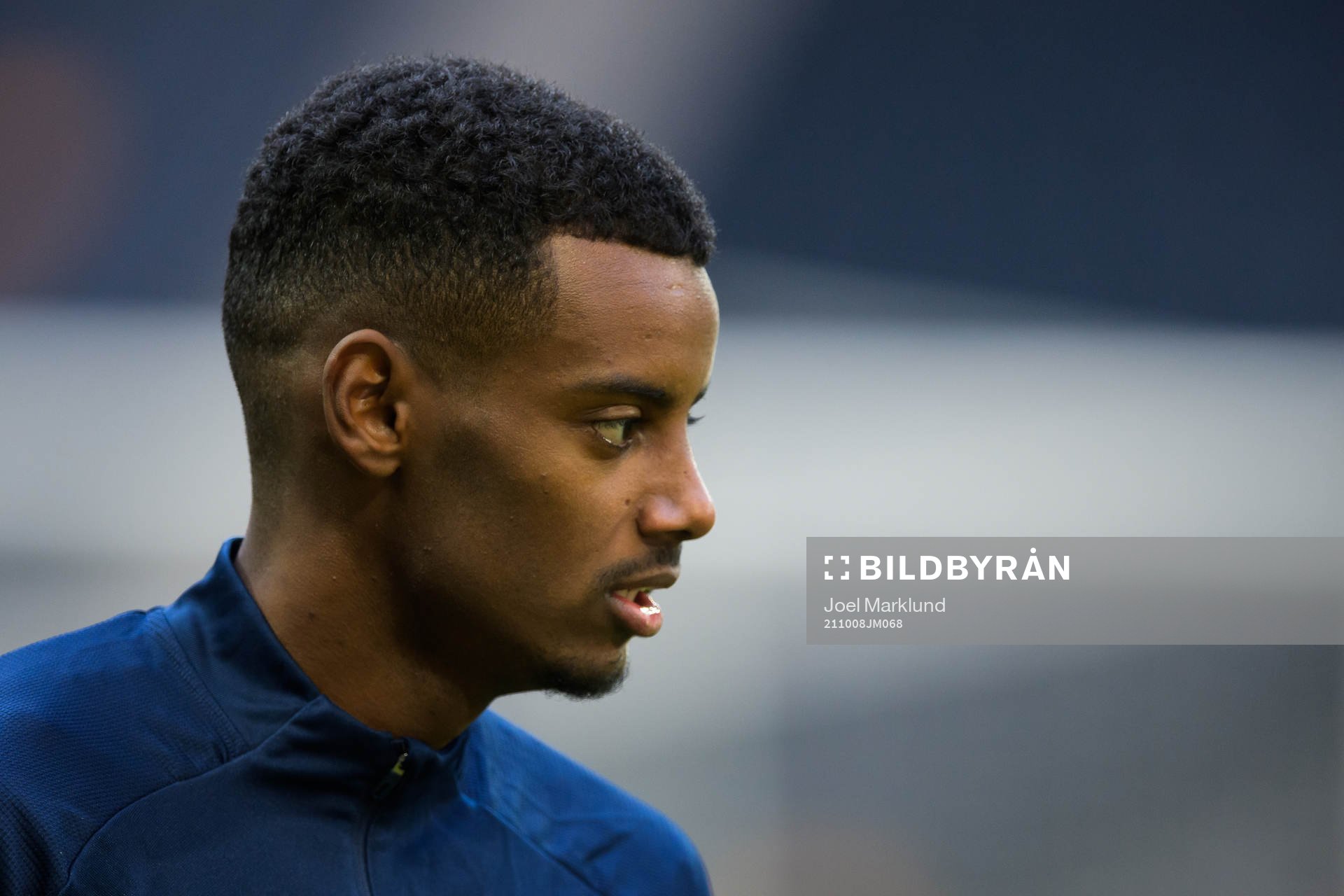 Alexander Isak of the Swedish national football team