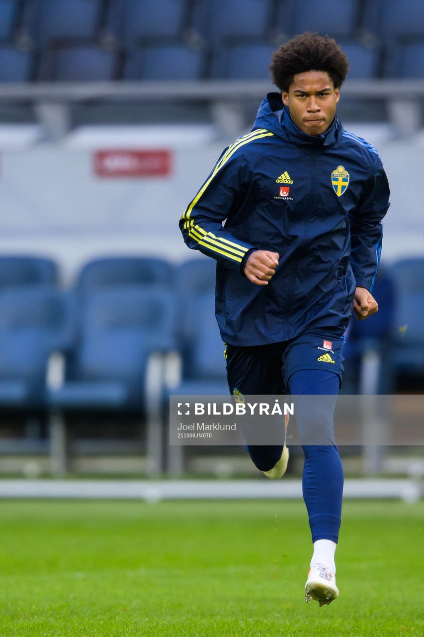 Jens Cajuste of the Swedish national football team