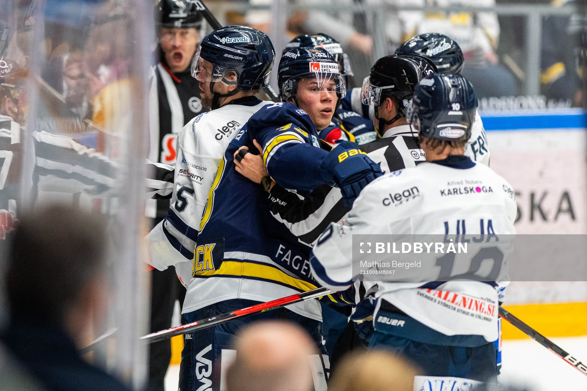 s Måns Lindbäck och Karlskogas David Lilja