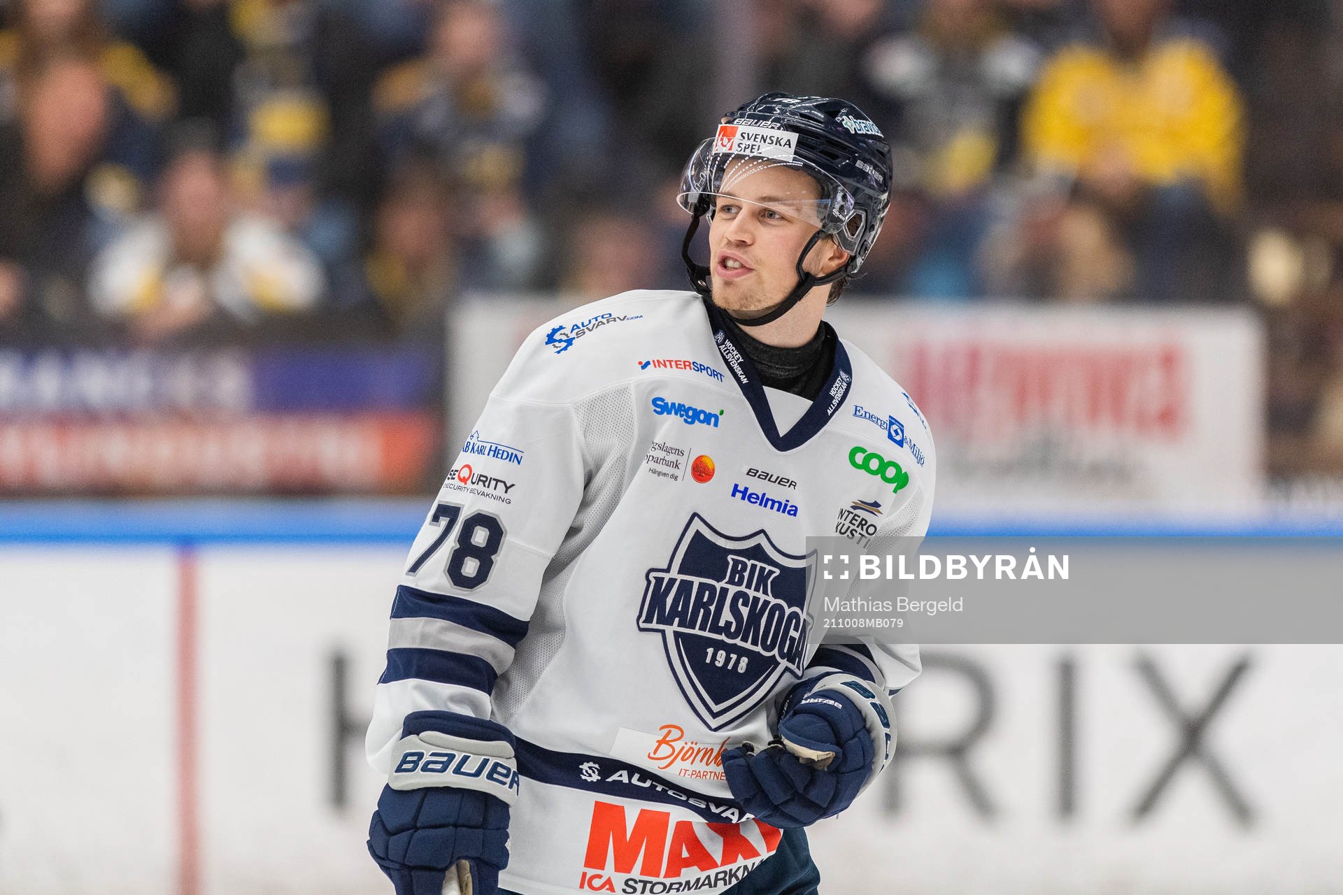 Karlskogas Emil Öhrwall reagerar