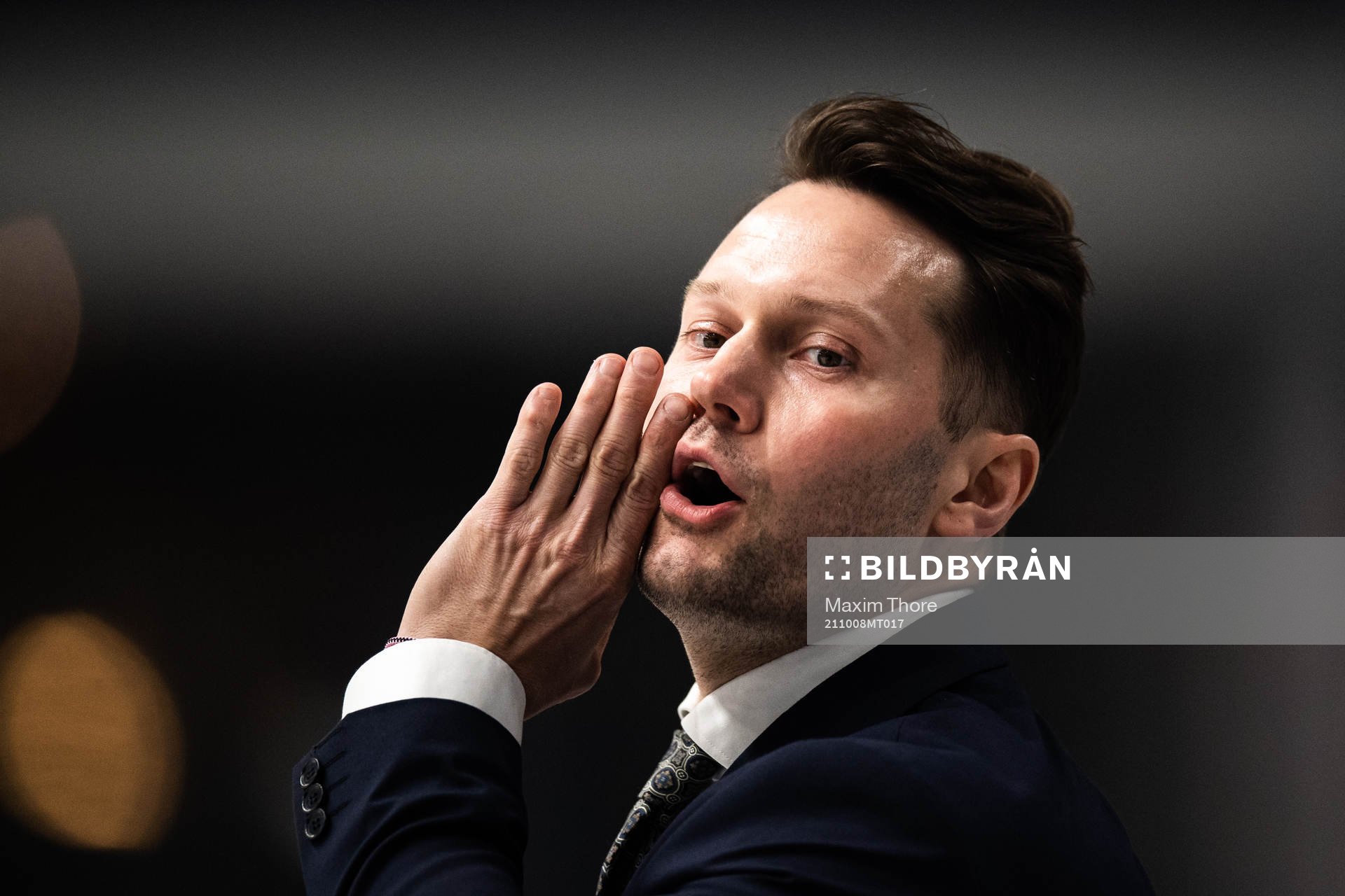 Västerviks tränare Martin Gudmundsson
