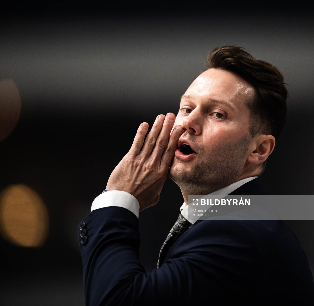 Västerviks tränare Martin Gudmundsson