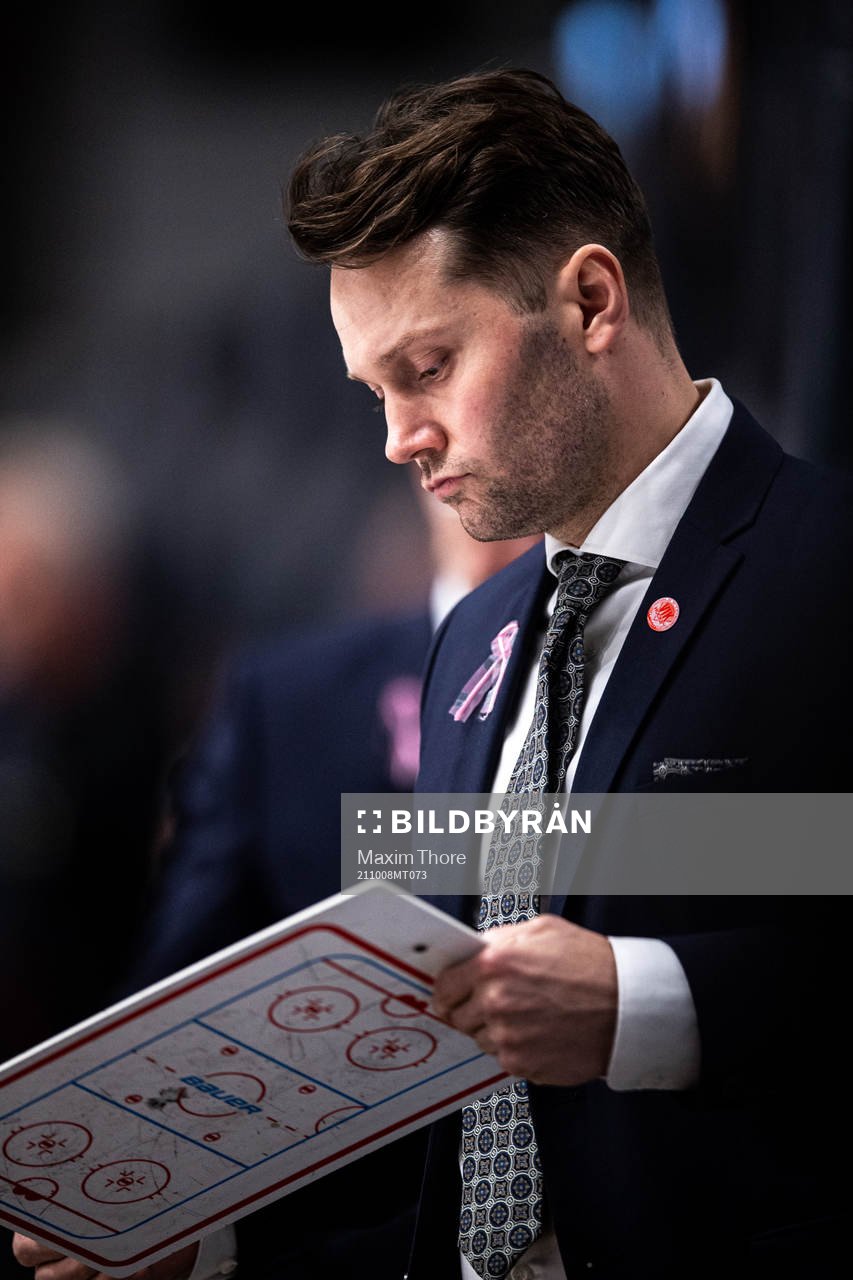Västerviks tränare Martin Gudmundsson