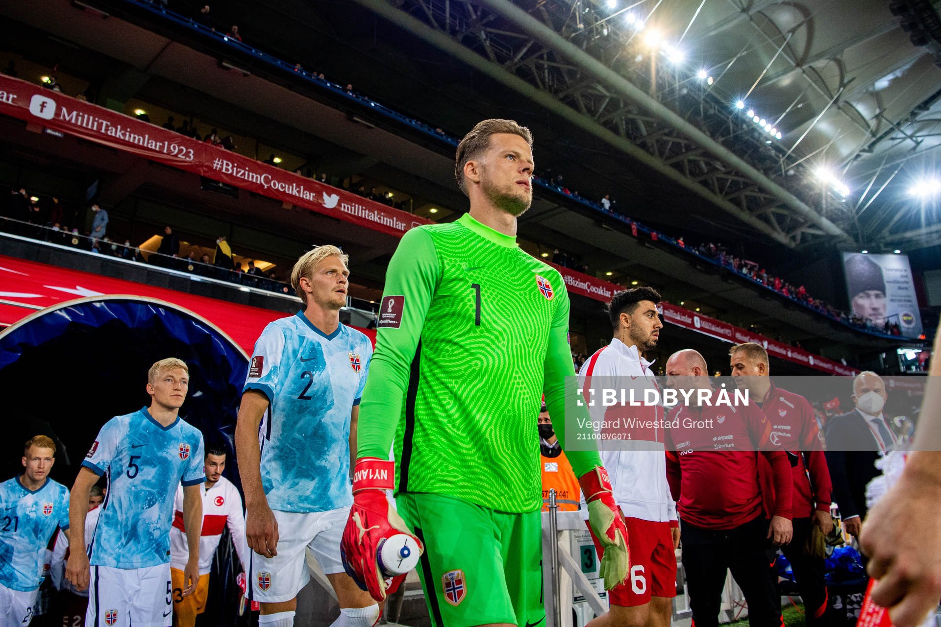 Goalkeeper Ørjan Håskjold Nyland