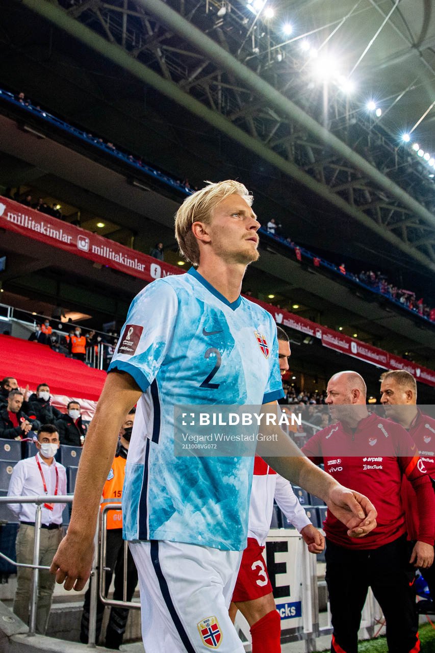 Morten Thorsby of Norway