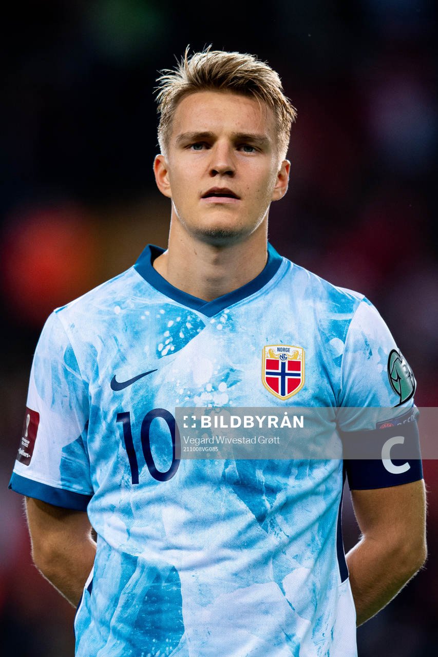 Martin Ødegaard of Norway