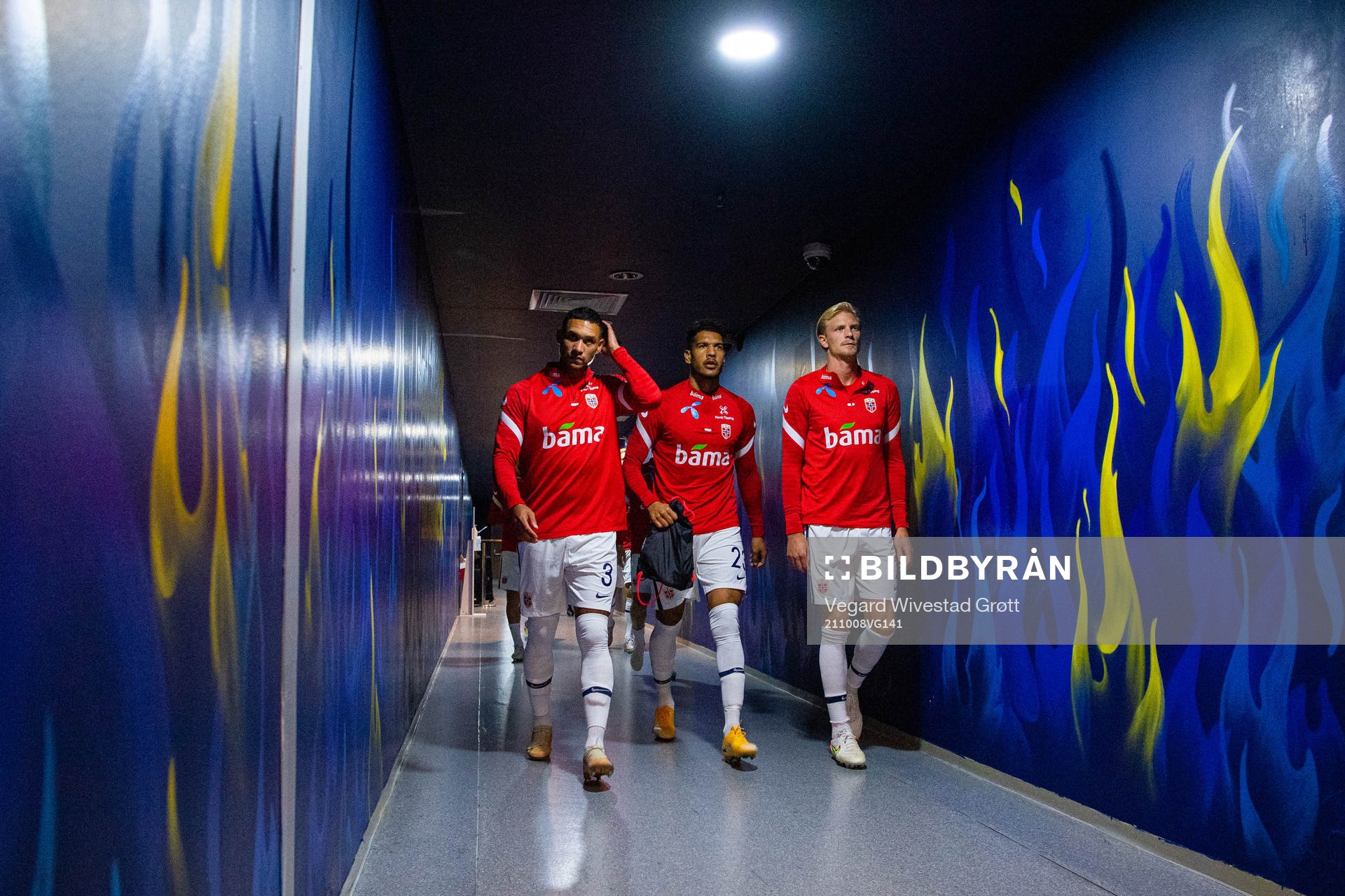 Ruben Gabrielsen, Ohi Omoijuanfo and Morten Thorsby of