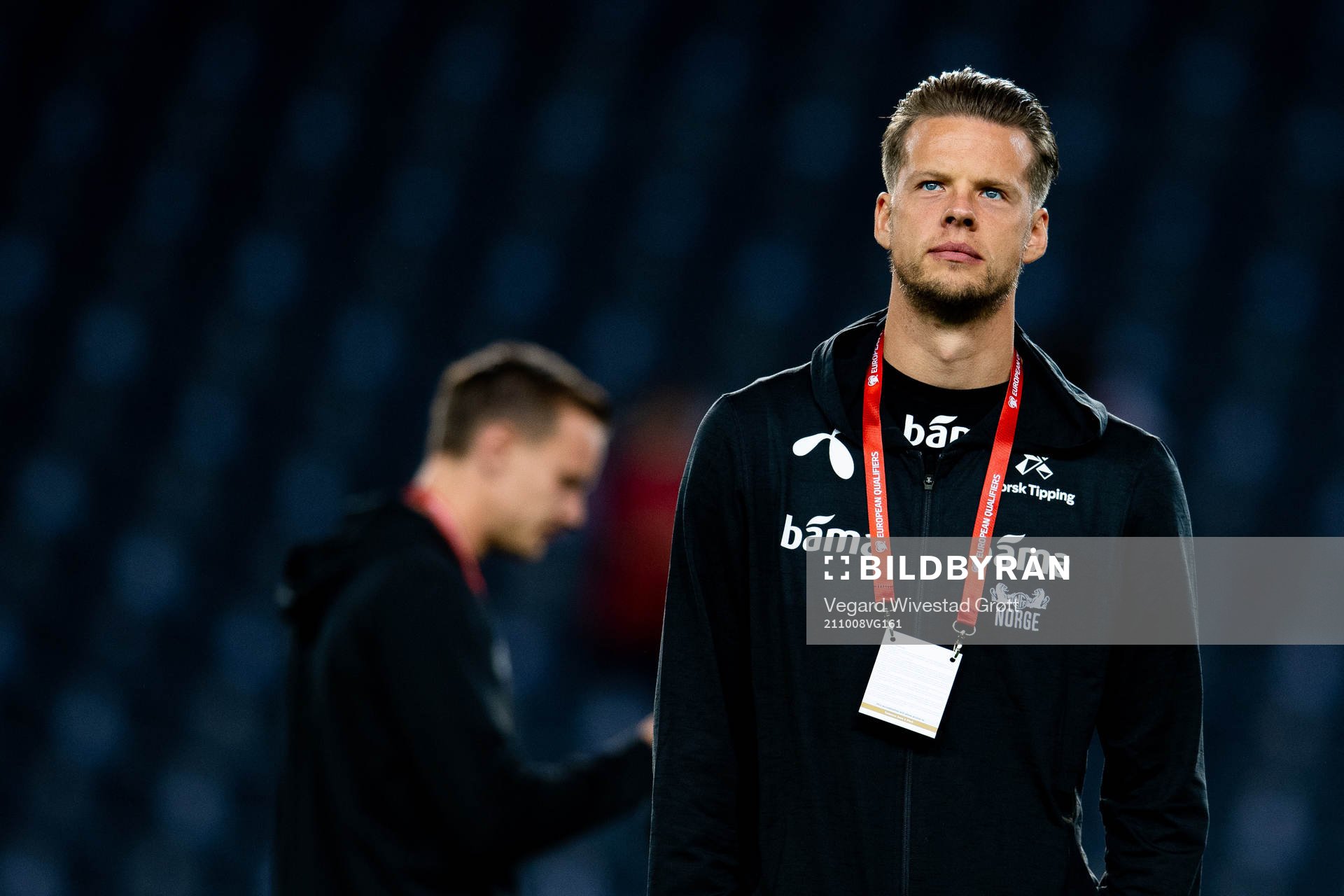Goalkeeper Ørjan Håskjold Nyland of Norway