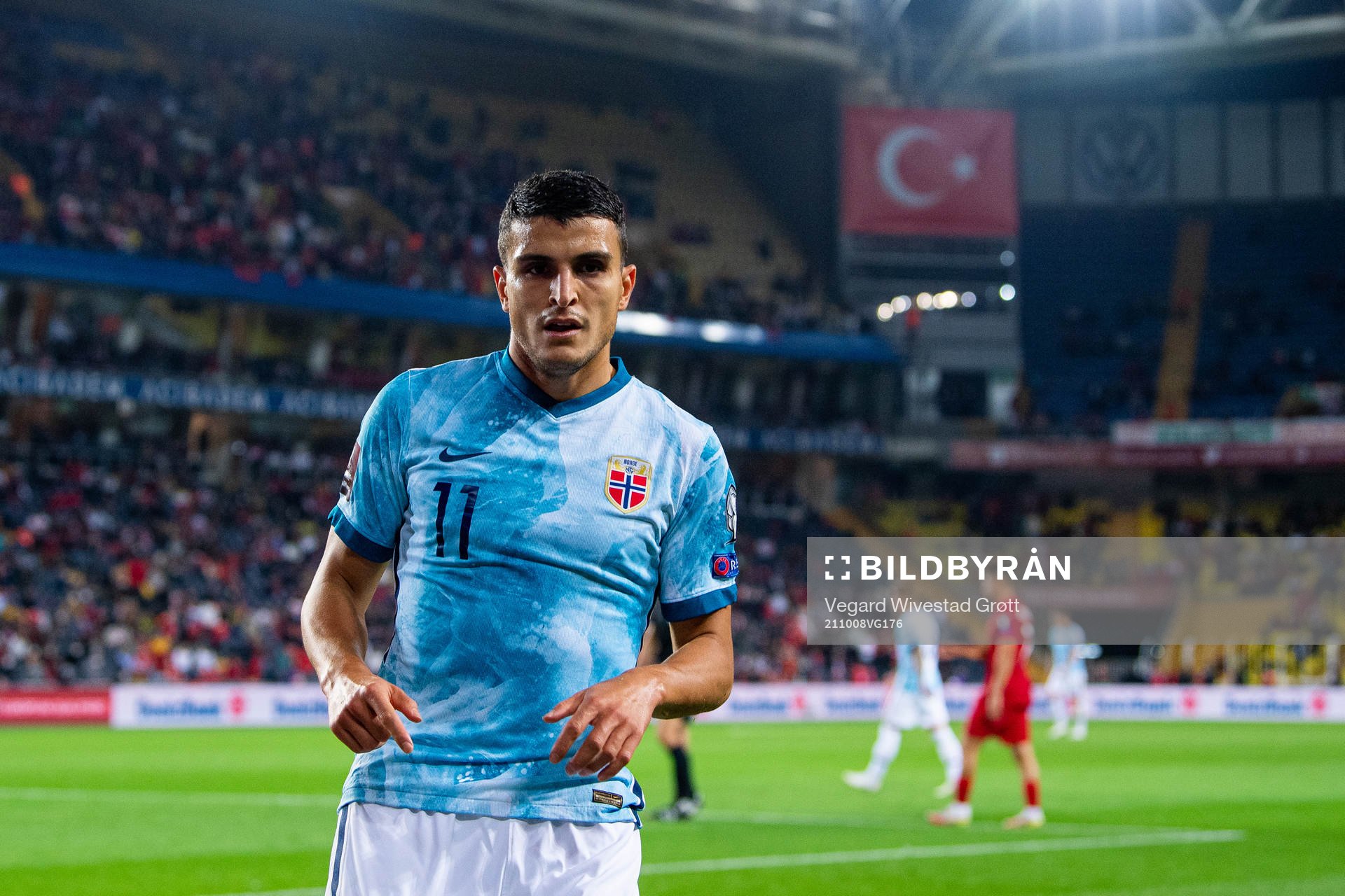 Mohamed Elyounoussi of Norway