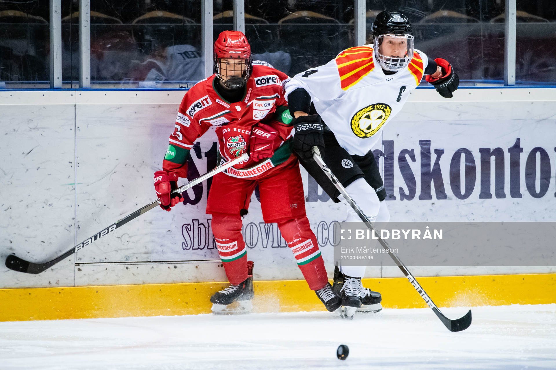Modos Marion Allemoz och Brynäs  Rosa Lindstedt