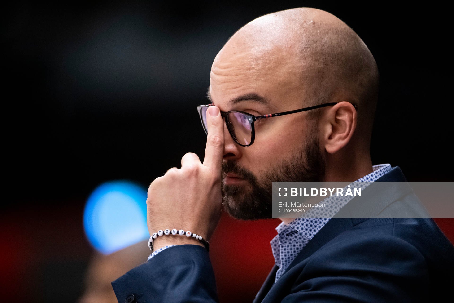 Modos tränare Björn Edlund