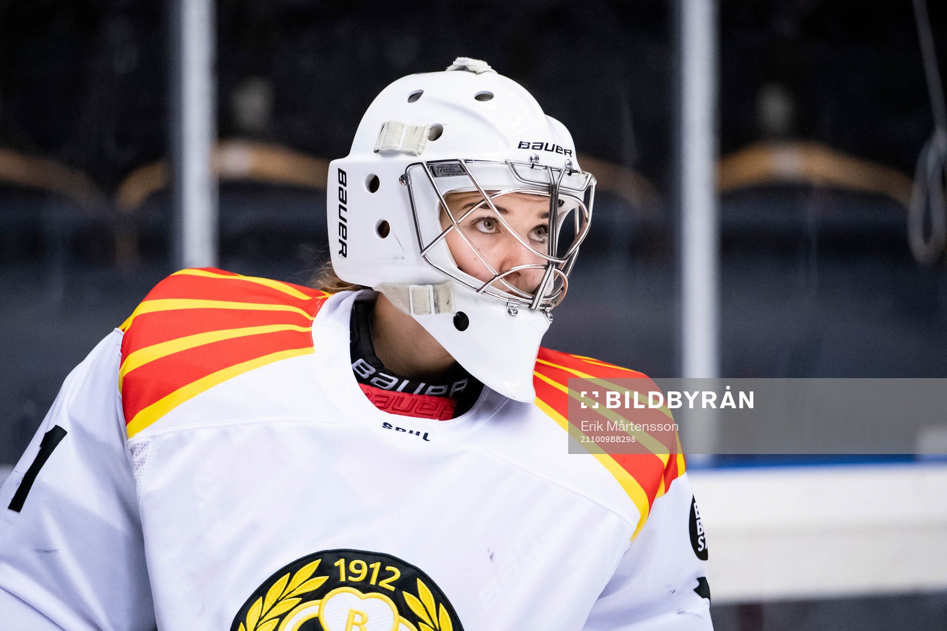 Brynäs målvakt Evelina Mäkinen