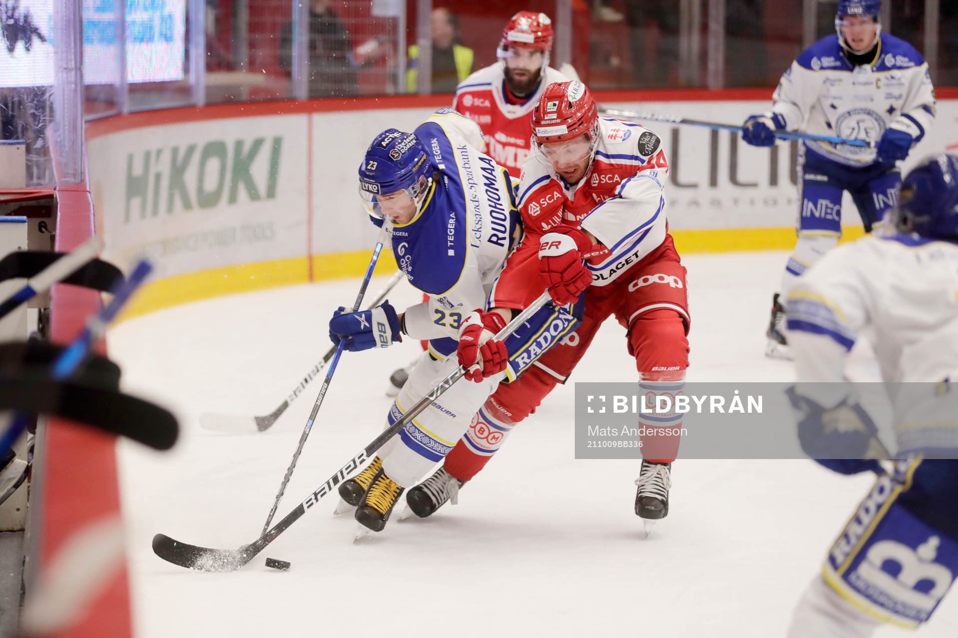 Leksands Erik Walli Walterholm och Timrås Jacob Blomqvist