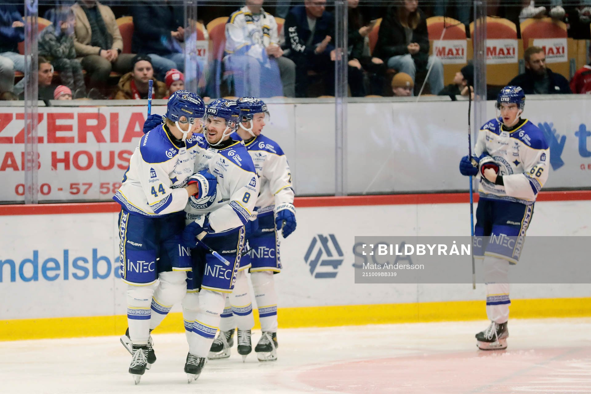 Leksands Carter Ashton jublar
