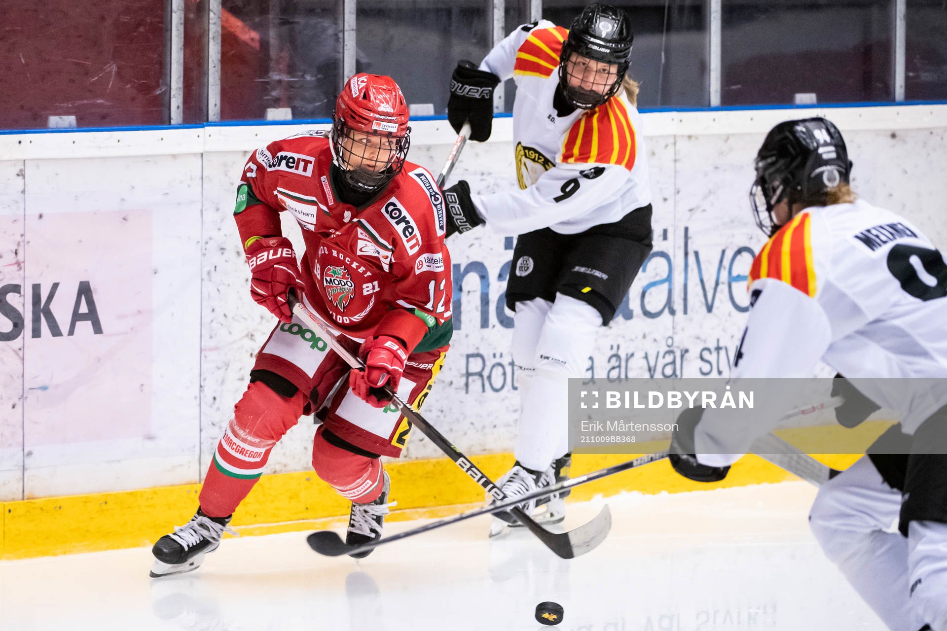Modos Mina Waxin och Brynäs Josefin Bouveng
