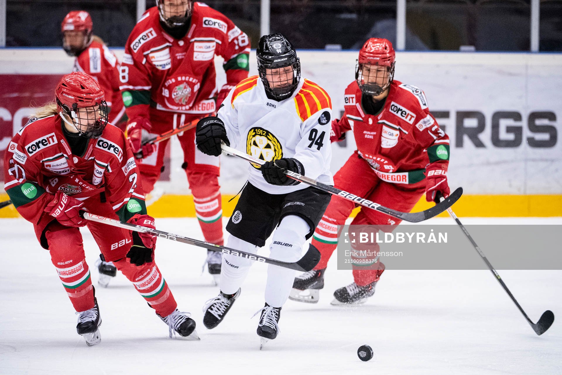 Modos Ebba Hedquist, Brynäs Anna Meixner och Modos Mira