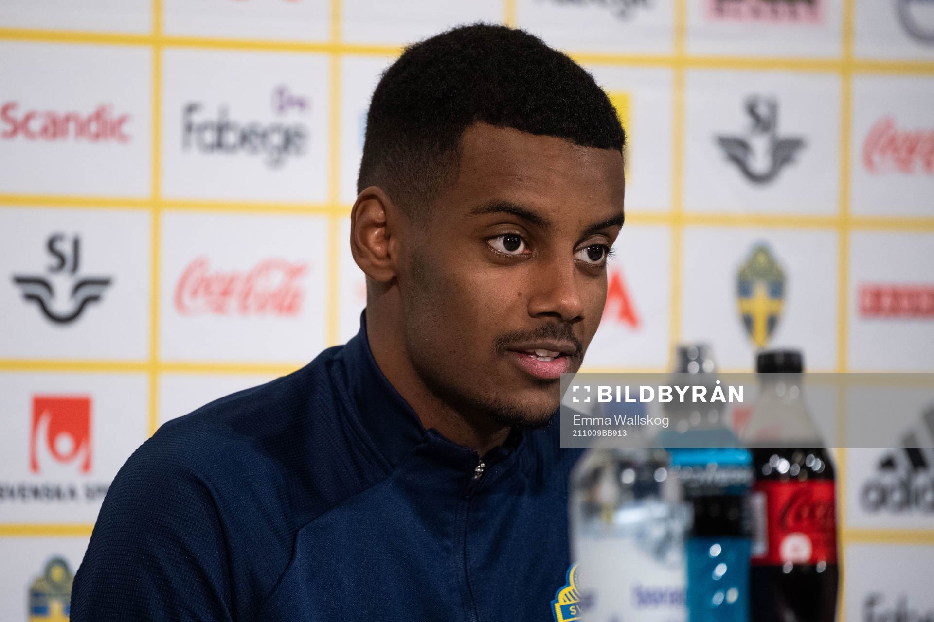Alexander Isak of Sweden