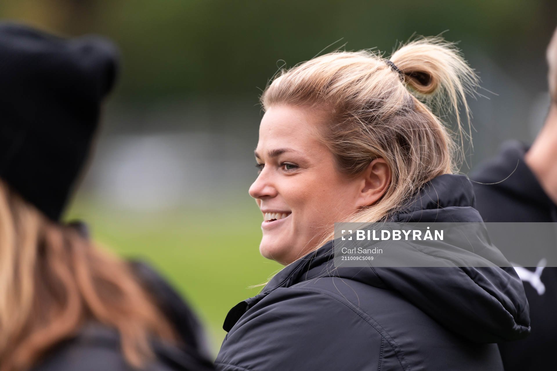 Häckens tränare Erika Faith