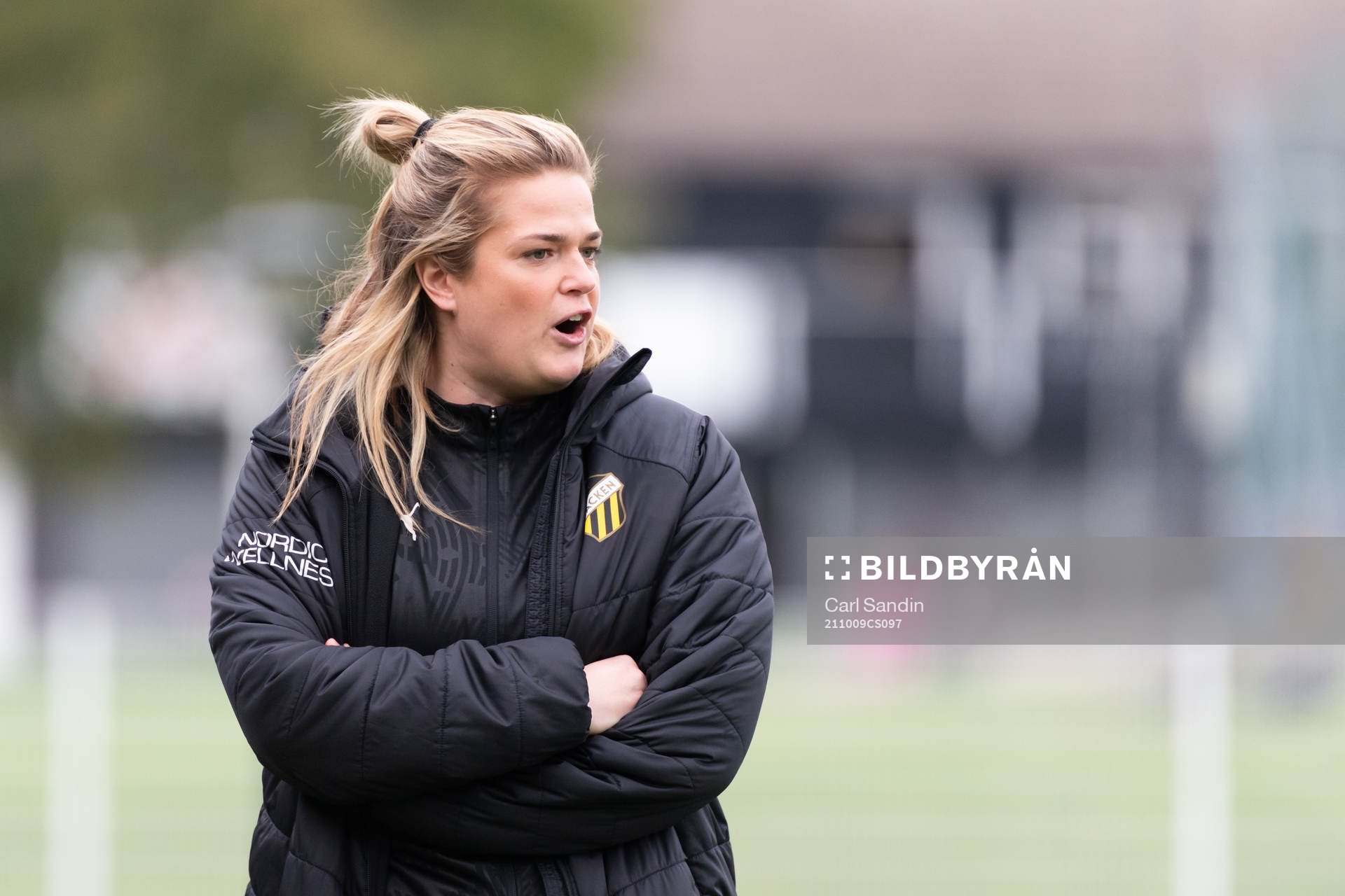 Häckens tränare Erika Faith