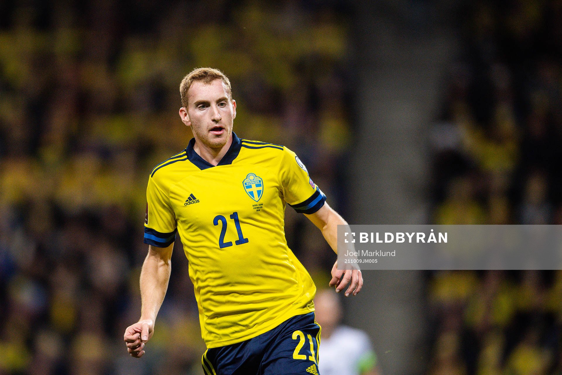 Dejan Kulusevski of Sweden
