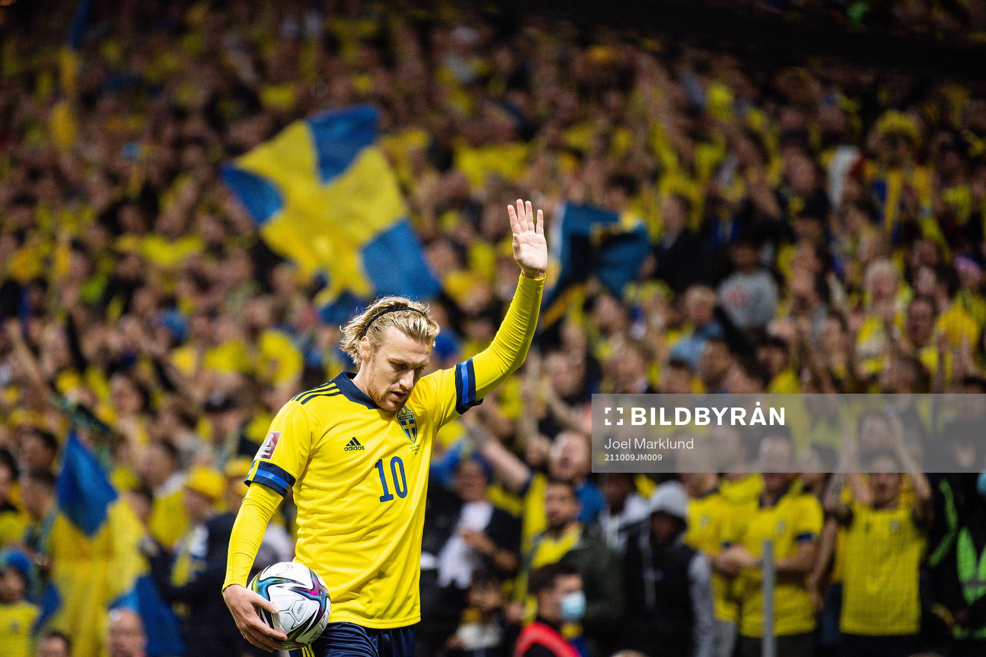 Emil Forsberg of Sweden