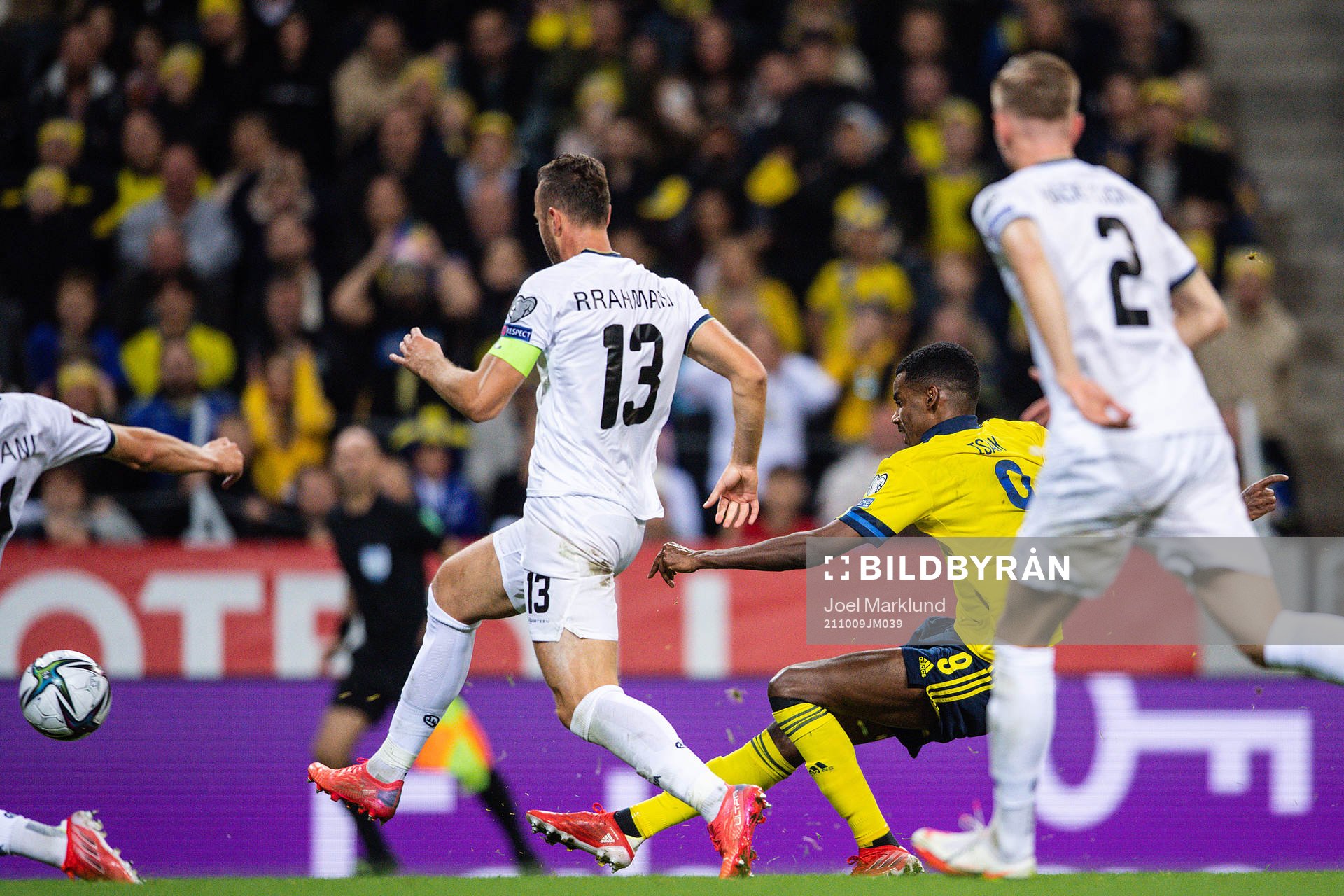 Alexander Isak of Sweden