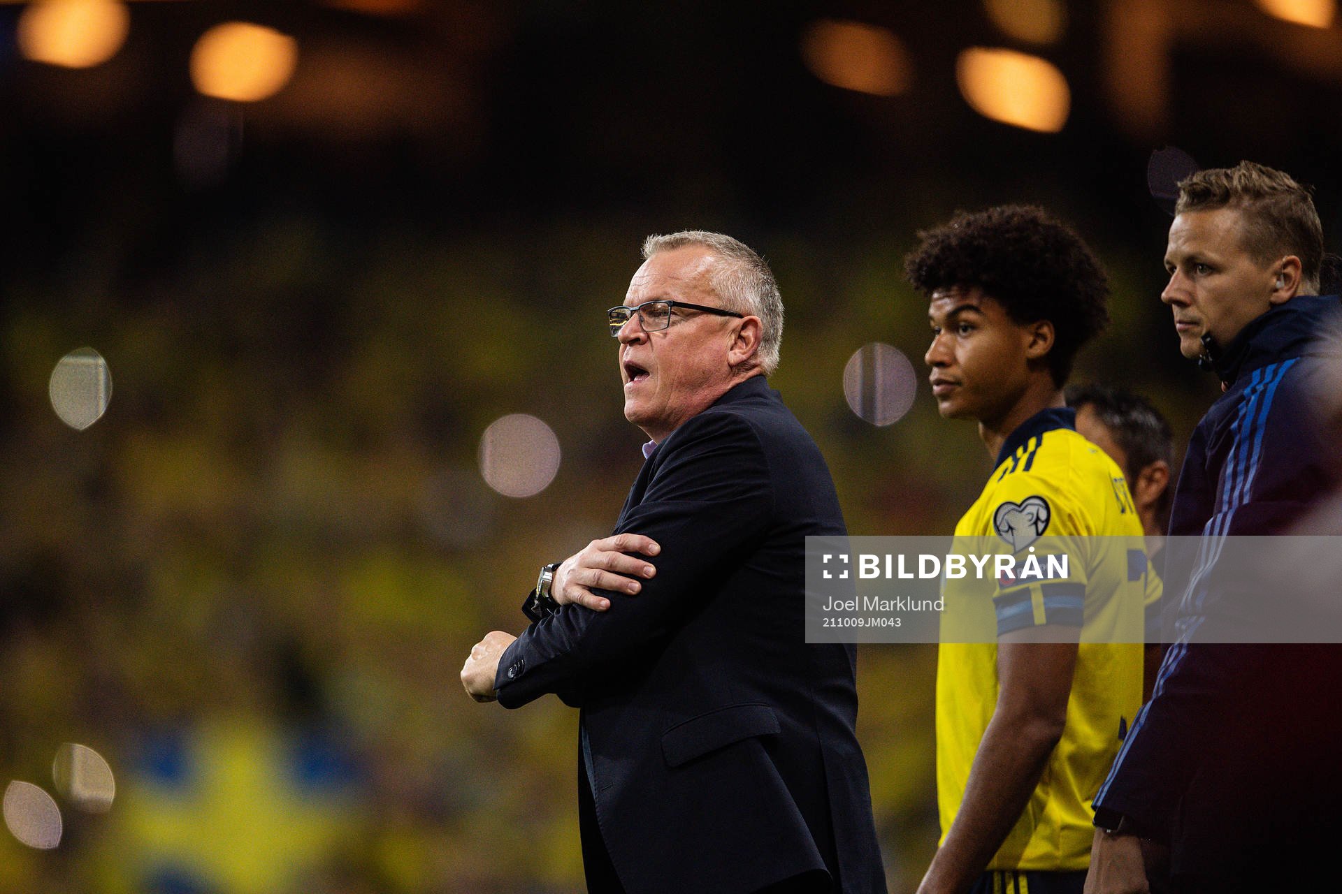 head coach Janne Andersson of Sweden