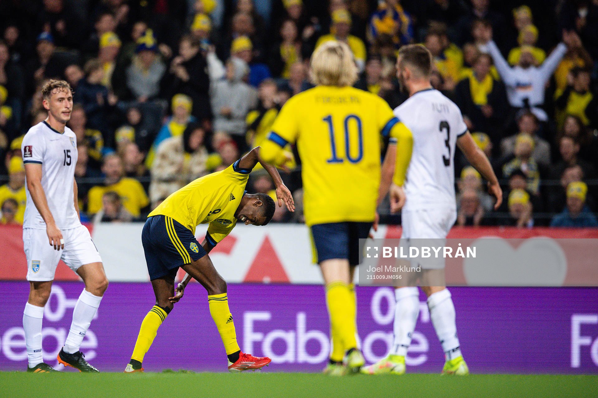 Alexander Isak of Sweden