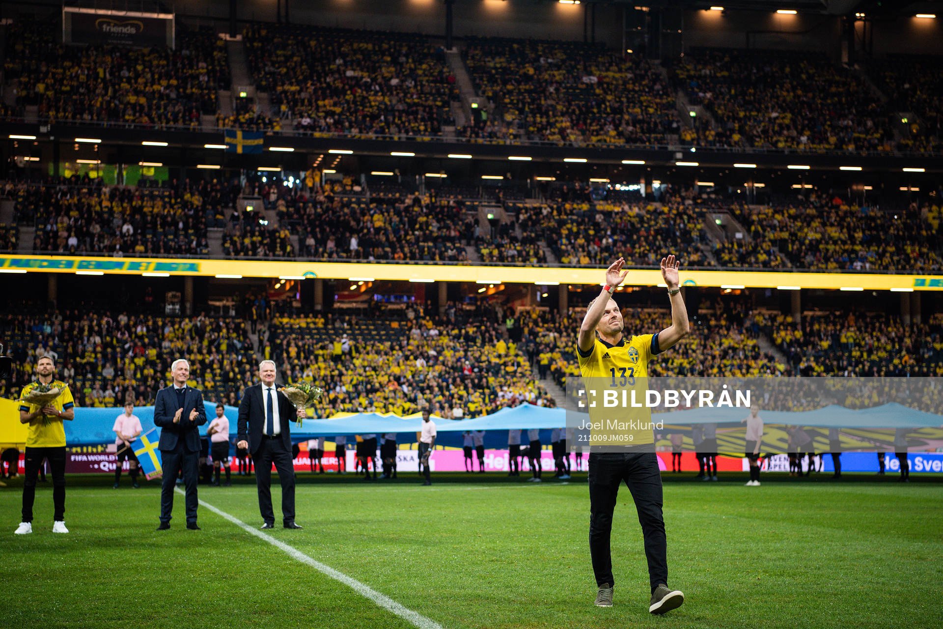 Former player Sebastian Larsson of Sweden