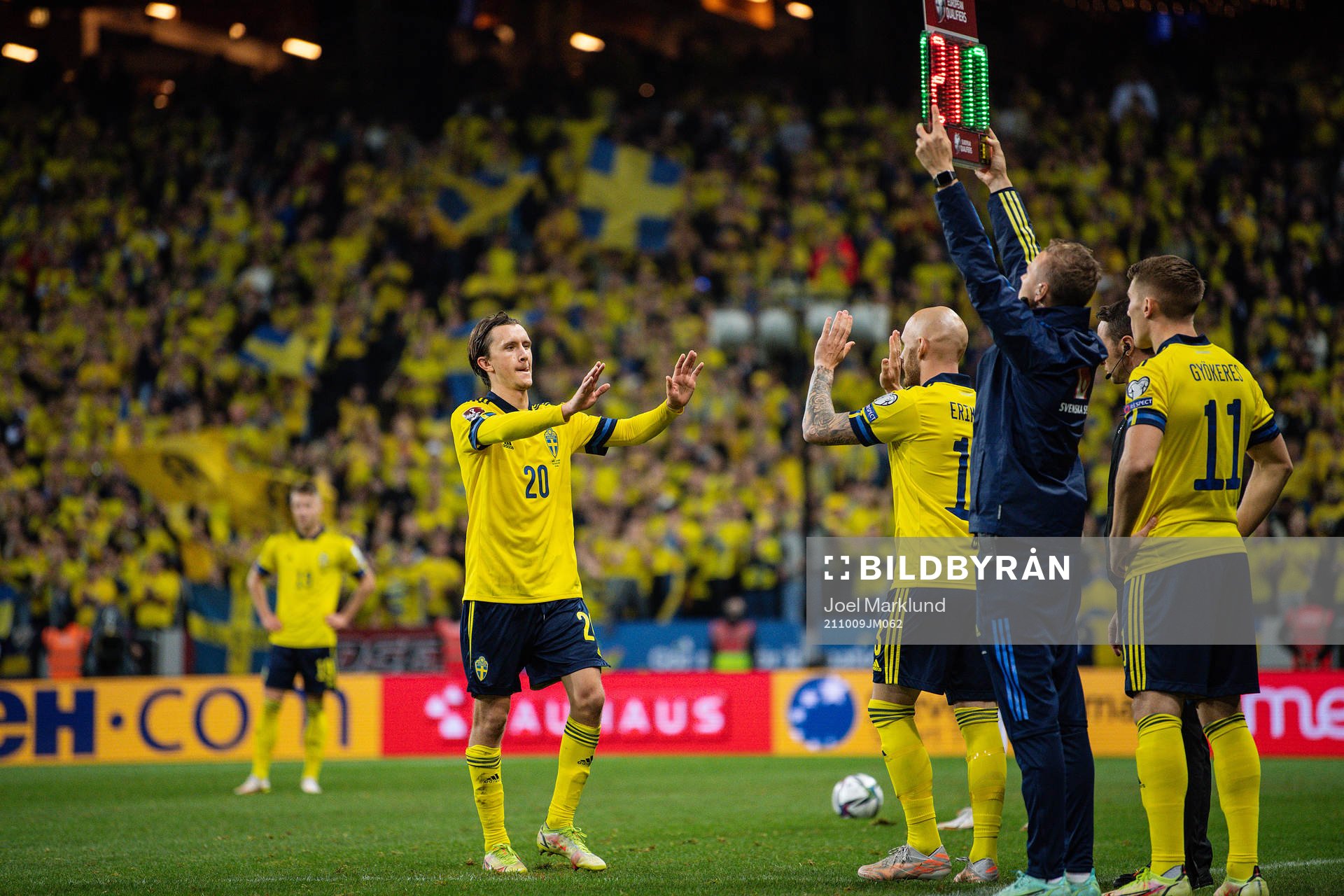 Kristoffer Olsson and Magnus Eriksson of Sweden