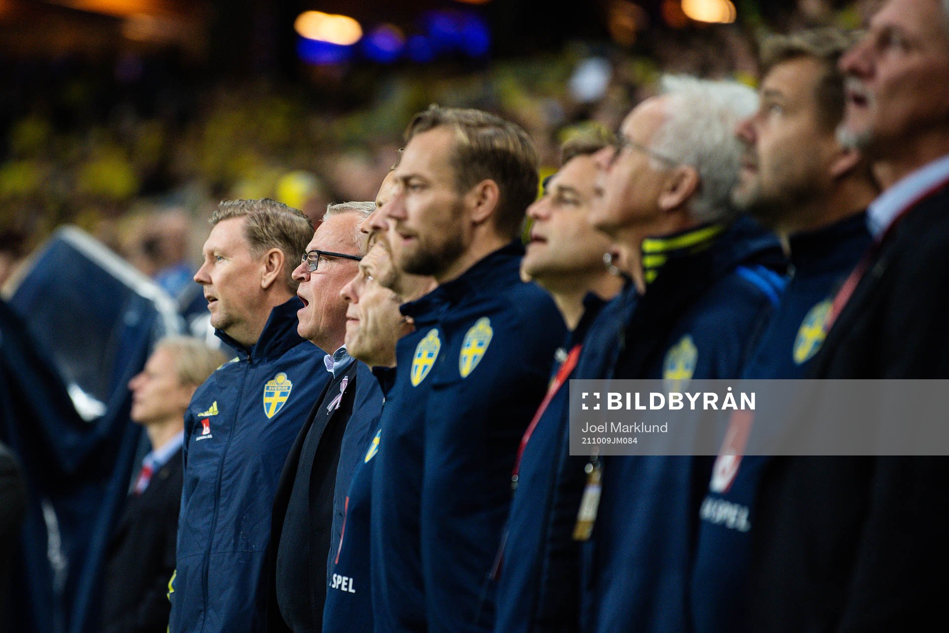 head coach Janne Andersson of Sweden