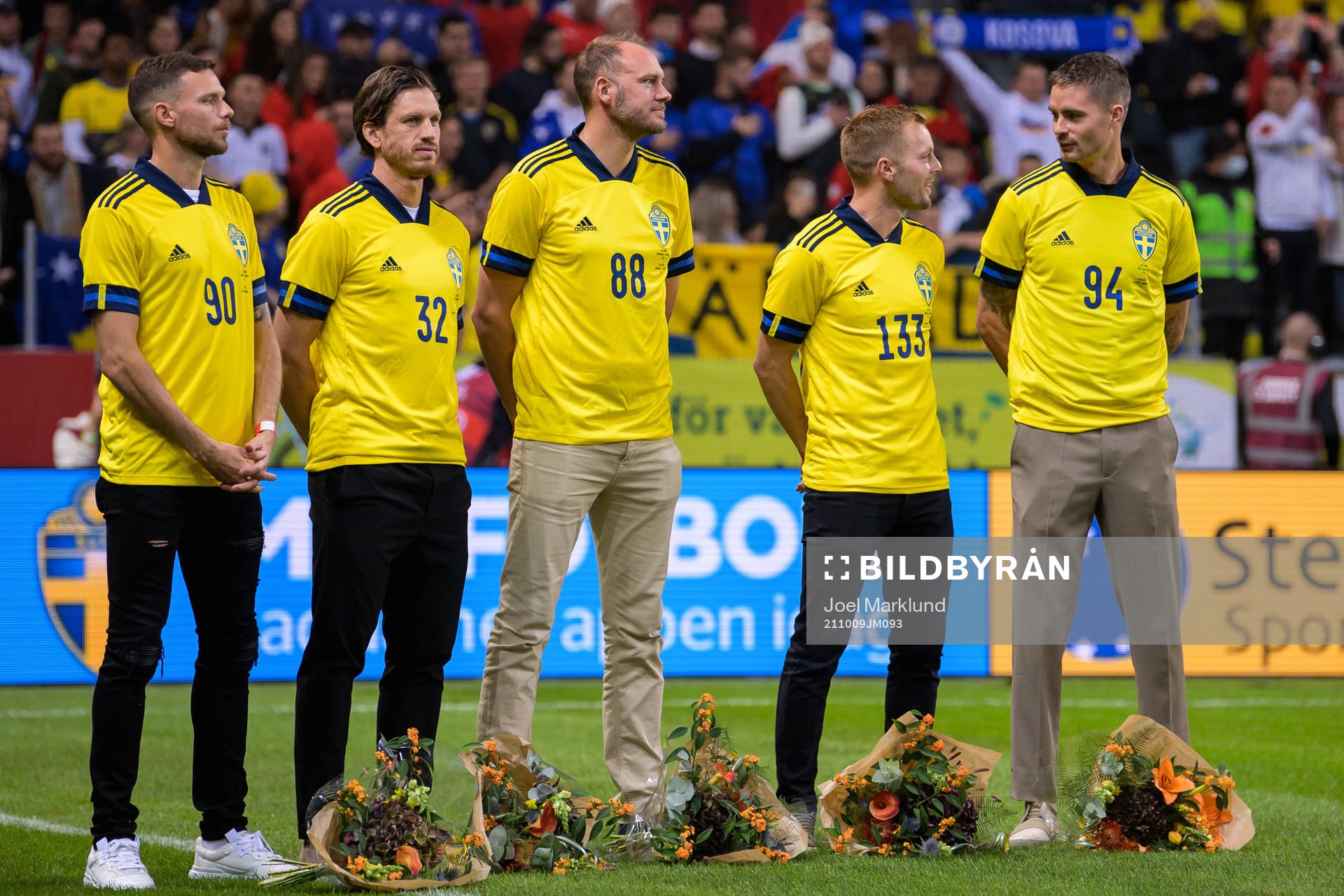 Former players of Sweden, Marcus Berg, Gustav Svensson,