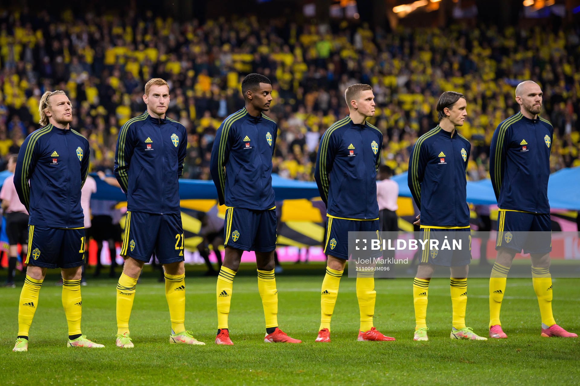 Emil Forsberg, Dejan Kulusevski, Alexander Isak, Joakim