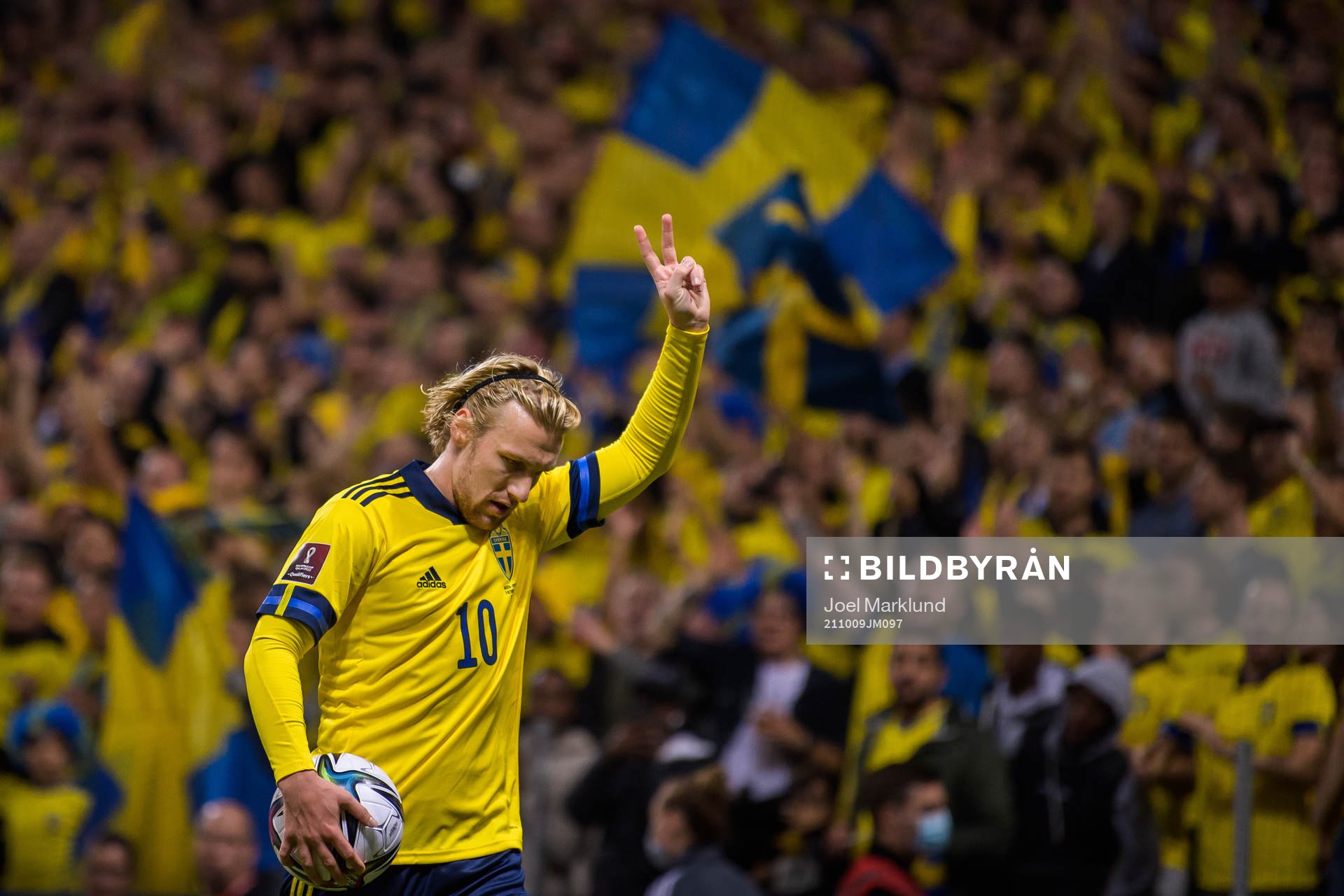 Emil Forsberg of Sweden