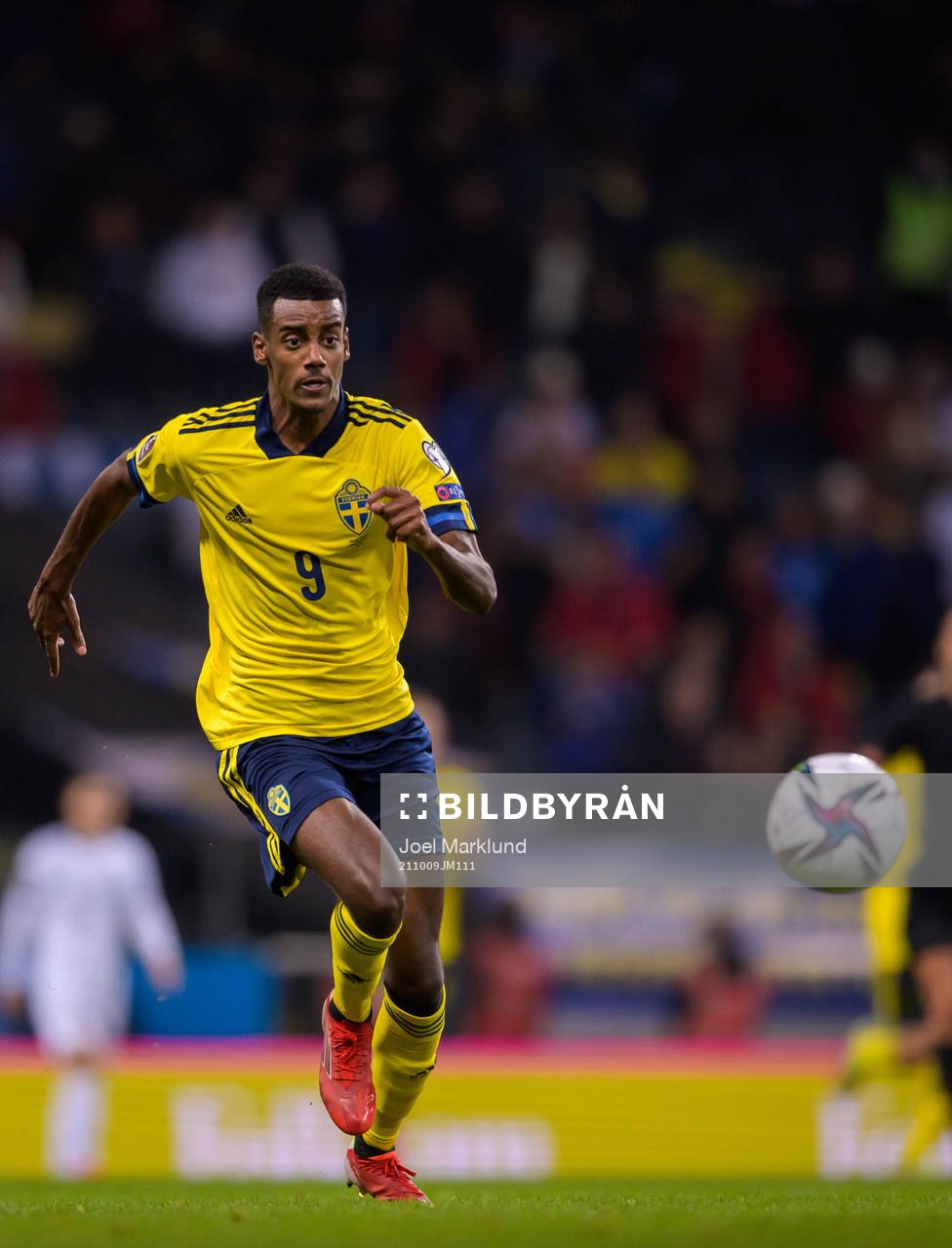 Alexander Isak of Sweden