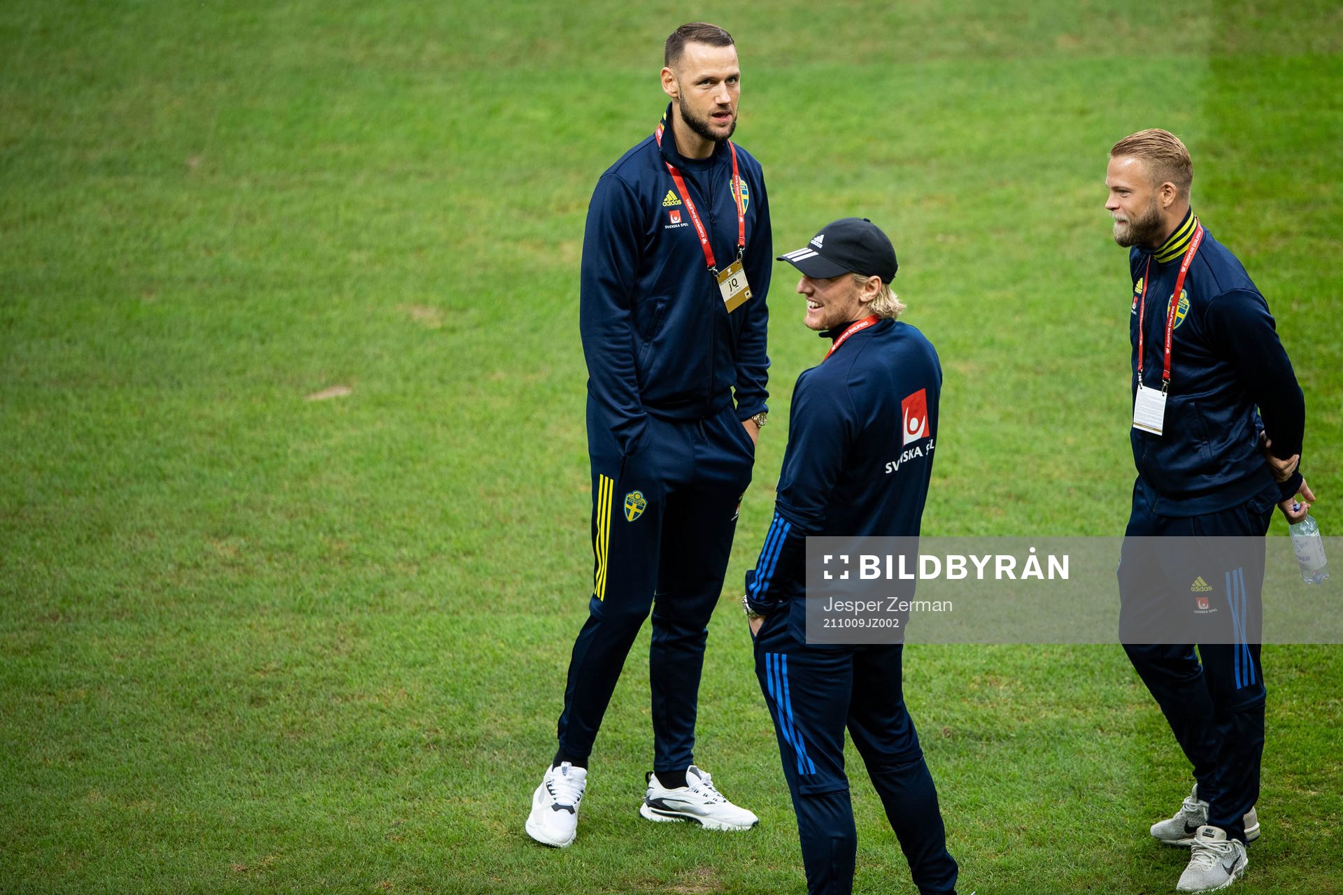 Alexander Milosevic, Emil Forsberg and Daniel Sundgren of