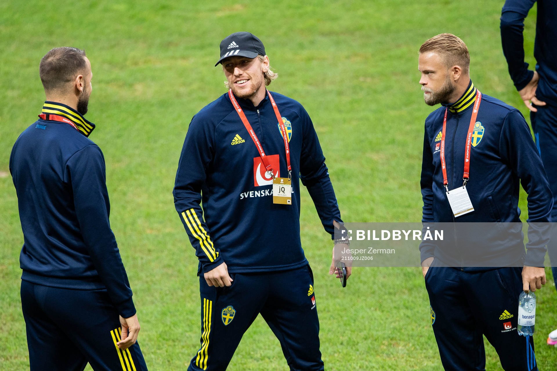 Alexander Milosevic, Emil Forsberg and Daniel Sundgren of