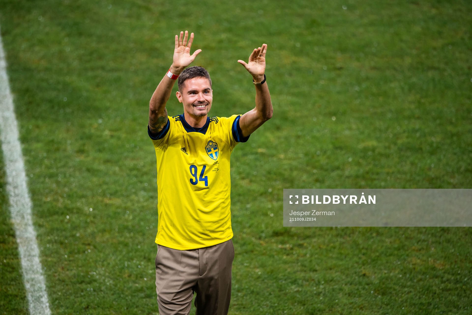 Former player Mikael Lustig of Sweden