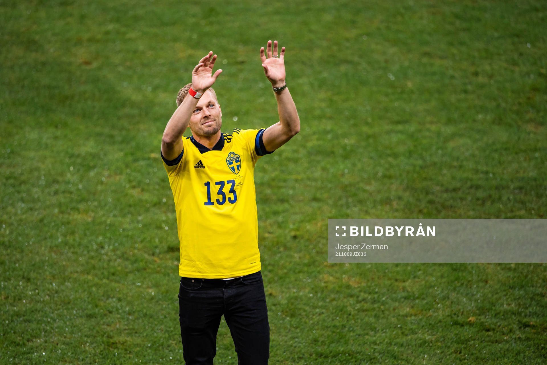 Former player Sebastian Larsson of Sweden