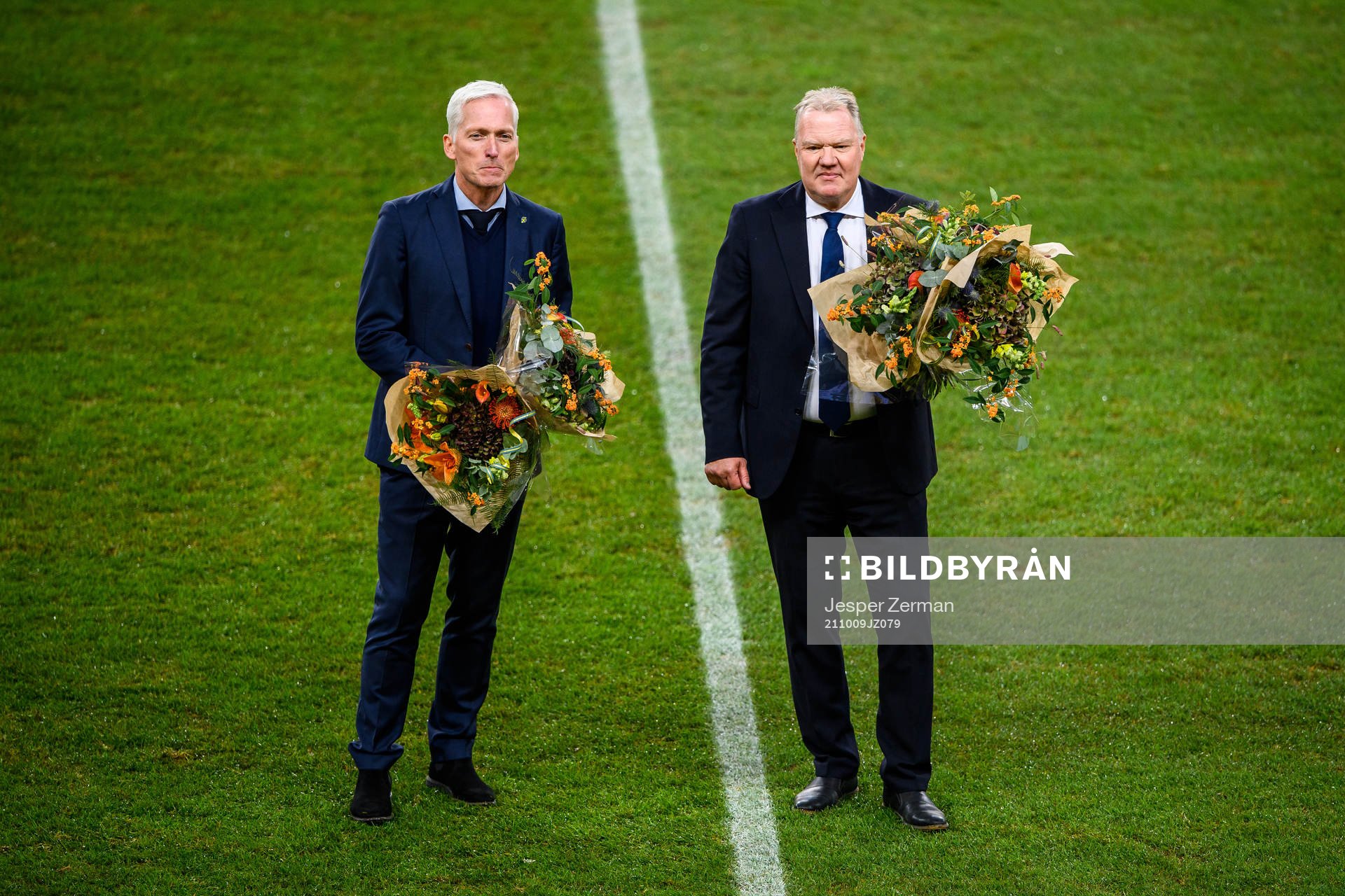 Håkan Sjöstrand, General Secretary and Karl-Erik Nilsson
